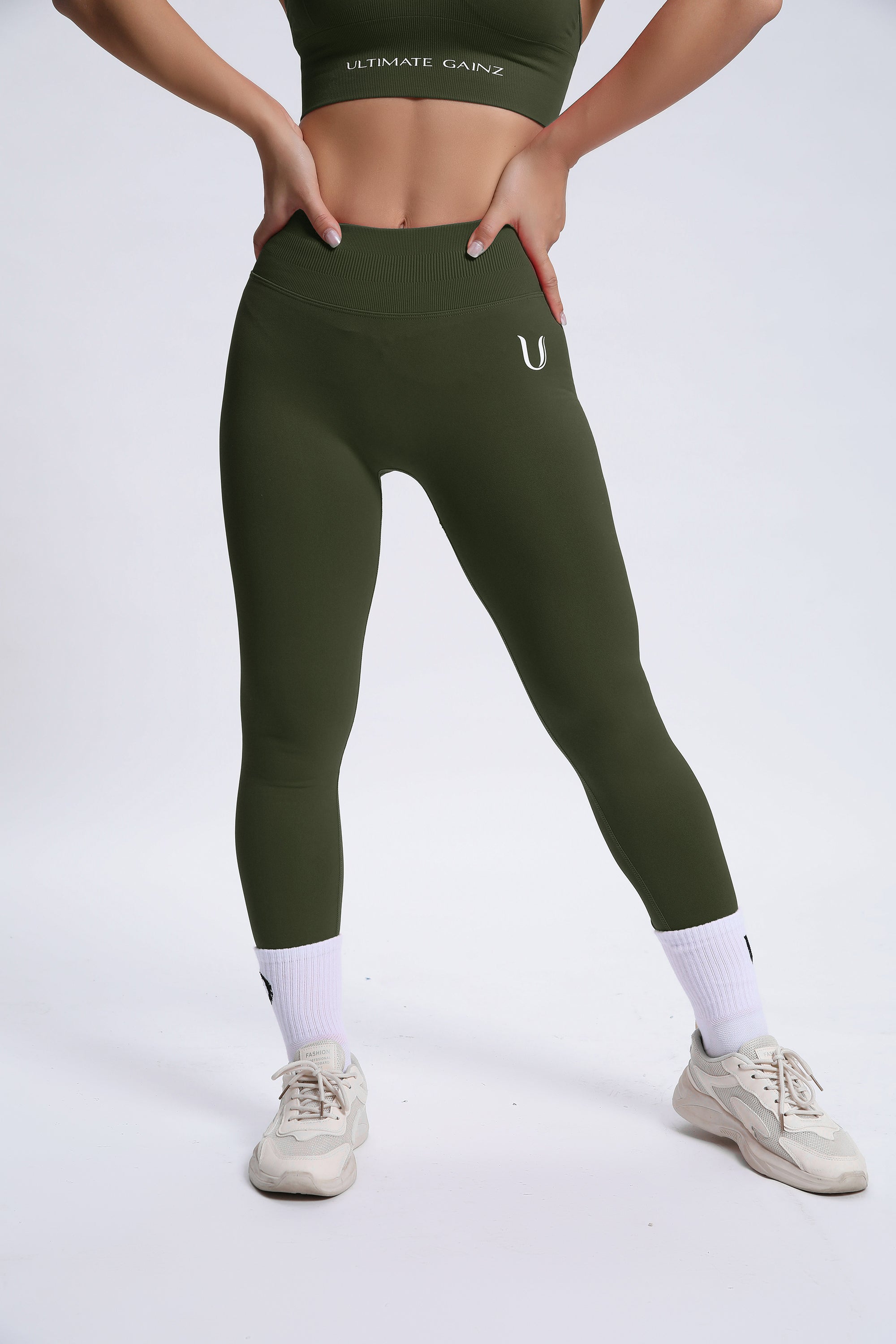Joy | Sculpt Legging Met Scrunch – Groen