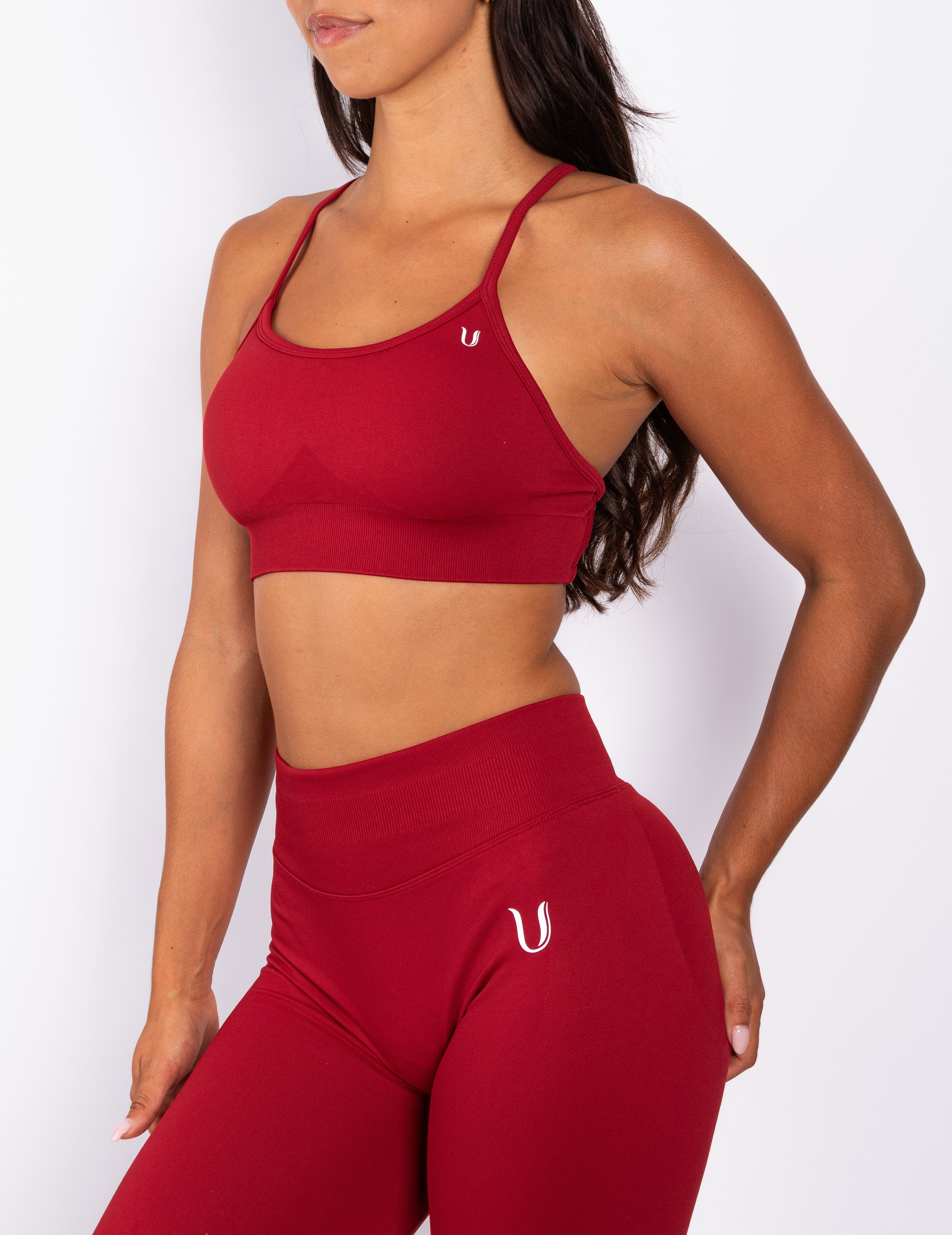 Beau Cross BH Rood - Dames sportkleding | Ultimate Gainz