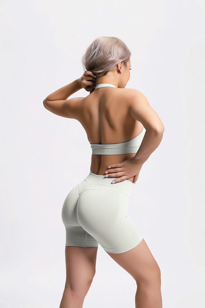Beau | Premium High Performance Scunch Short - Ivoor