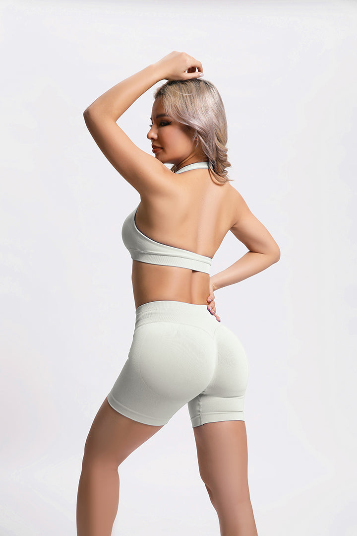 Beau | Premium High Performance Scunch Short - Ivoor