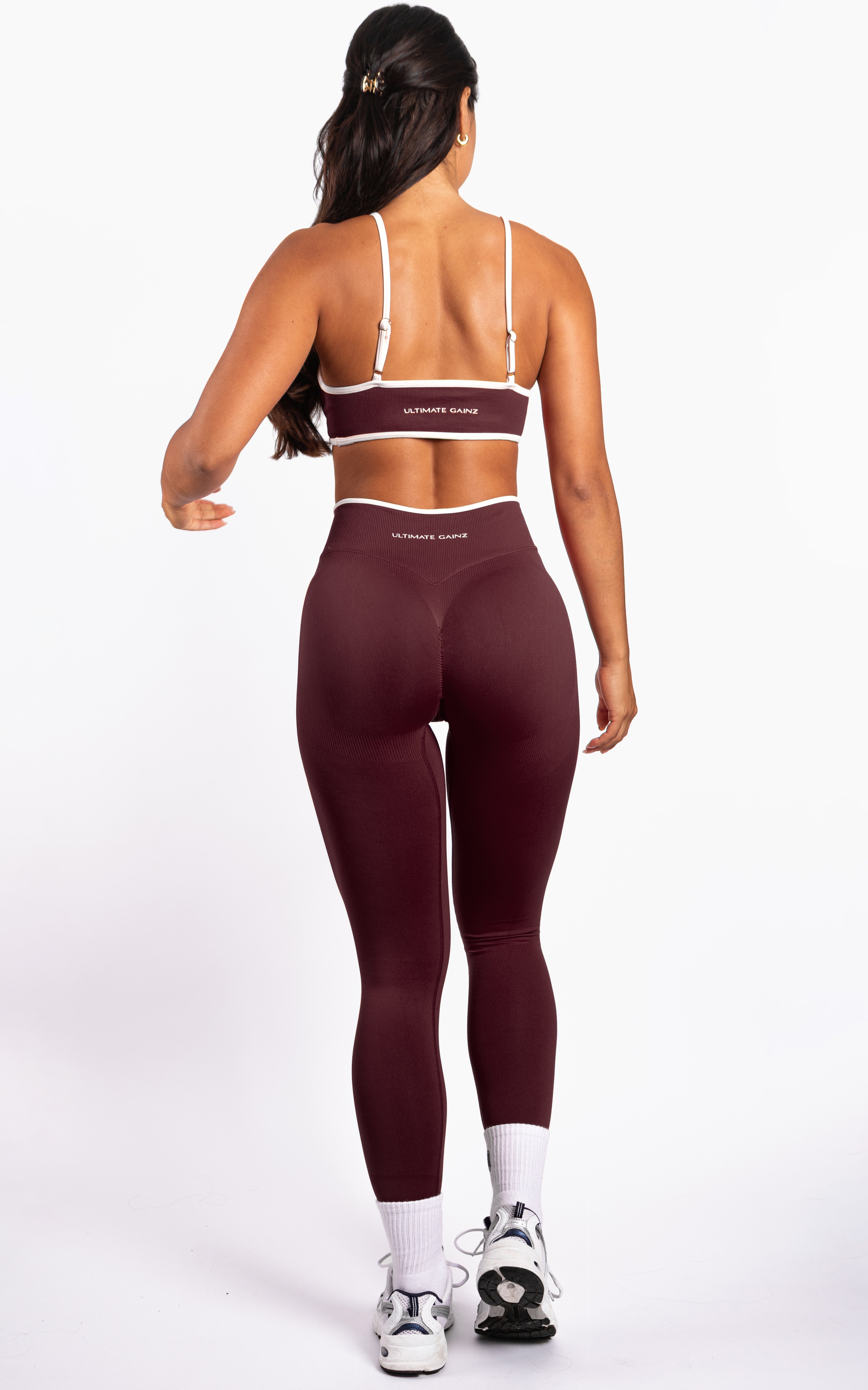 Ivy | Seamless Shape Legging – Bordeaux - afbeelding 2