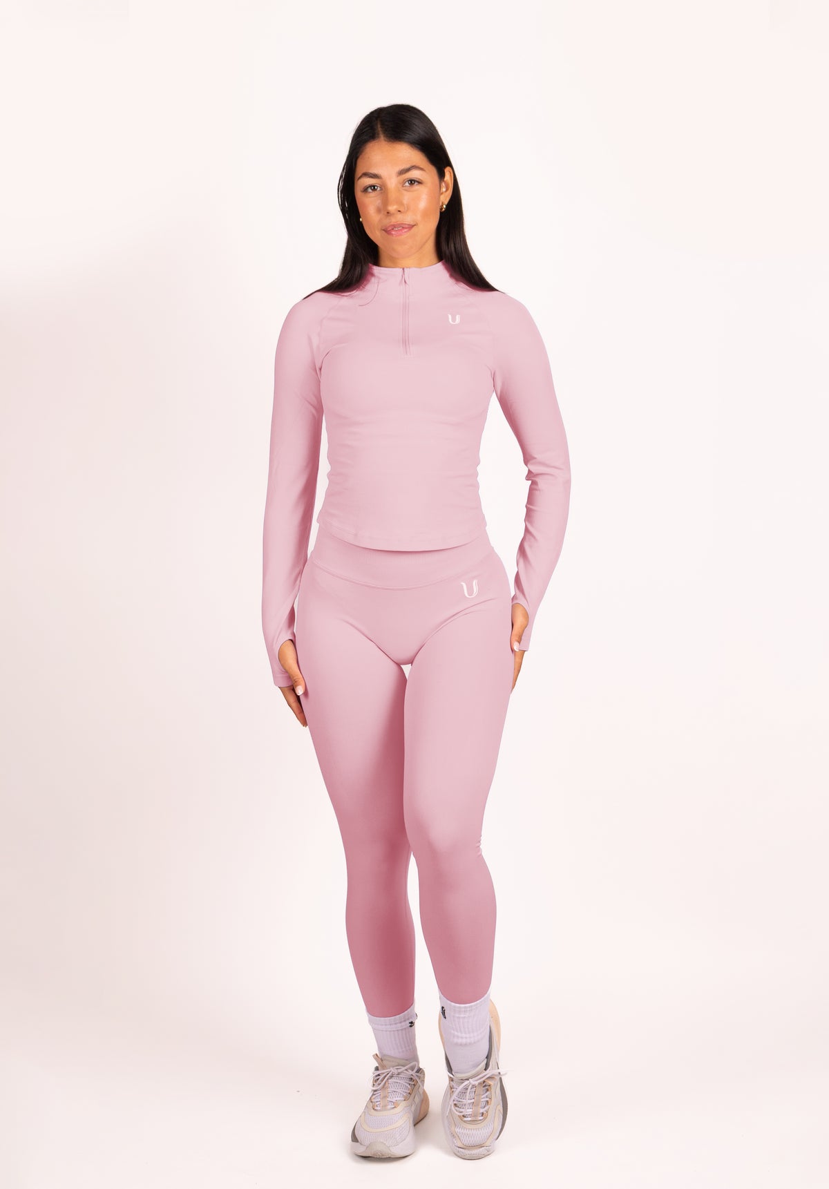Beau Premium High Performance Scrunch Legging Roze - Dames sportkleding afbeelding 6