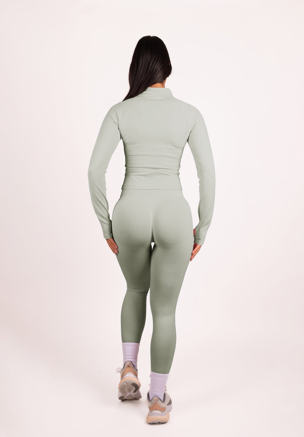 Beau | Premium High Performance Scrunch Legging - Ivoor