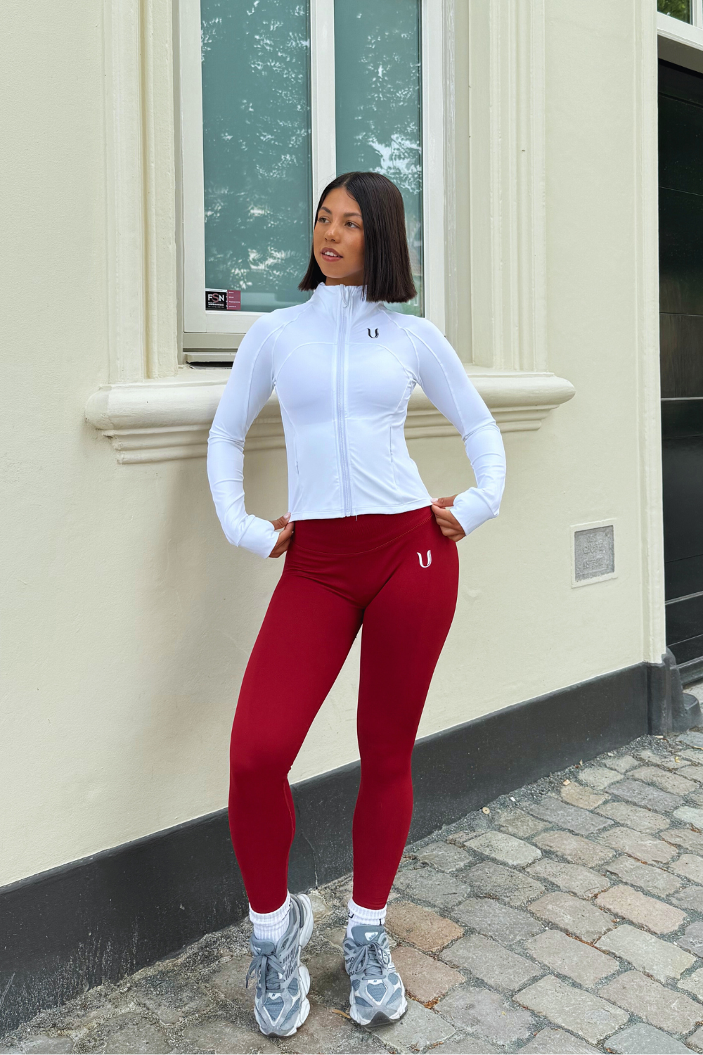 Chloe | Performance Ritssluiting Jack - Wit