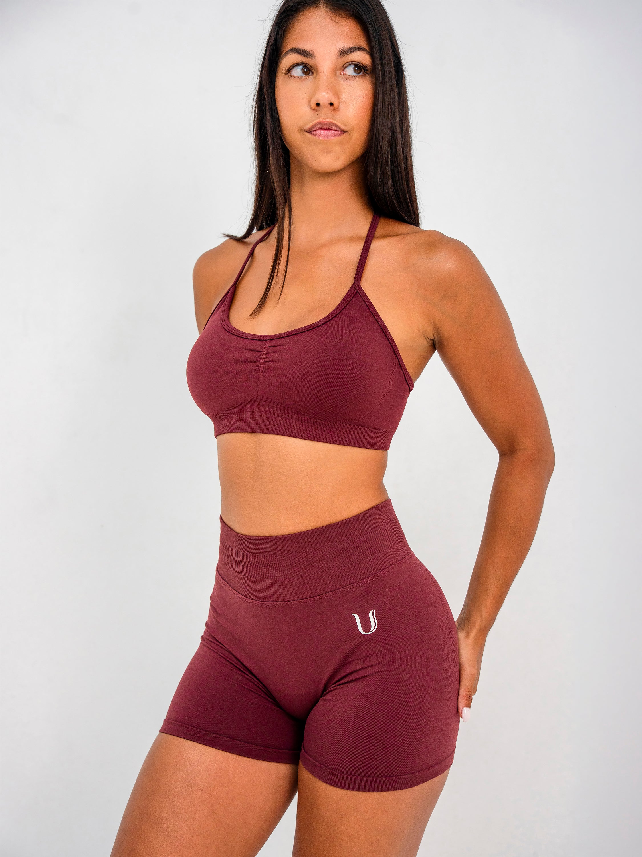 Luna | Premium Adjustable Sports Bra - Wijnrood