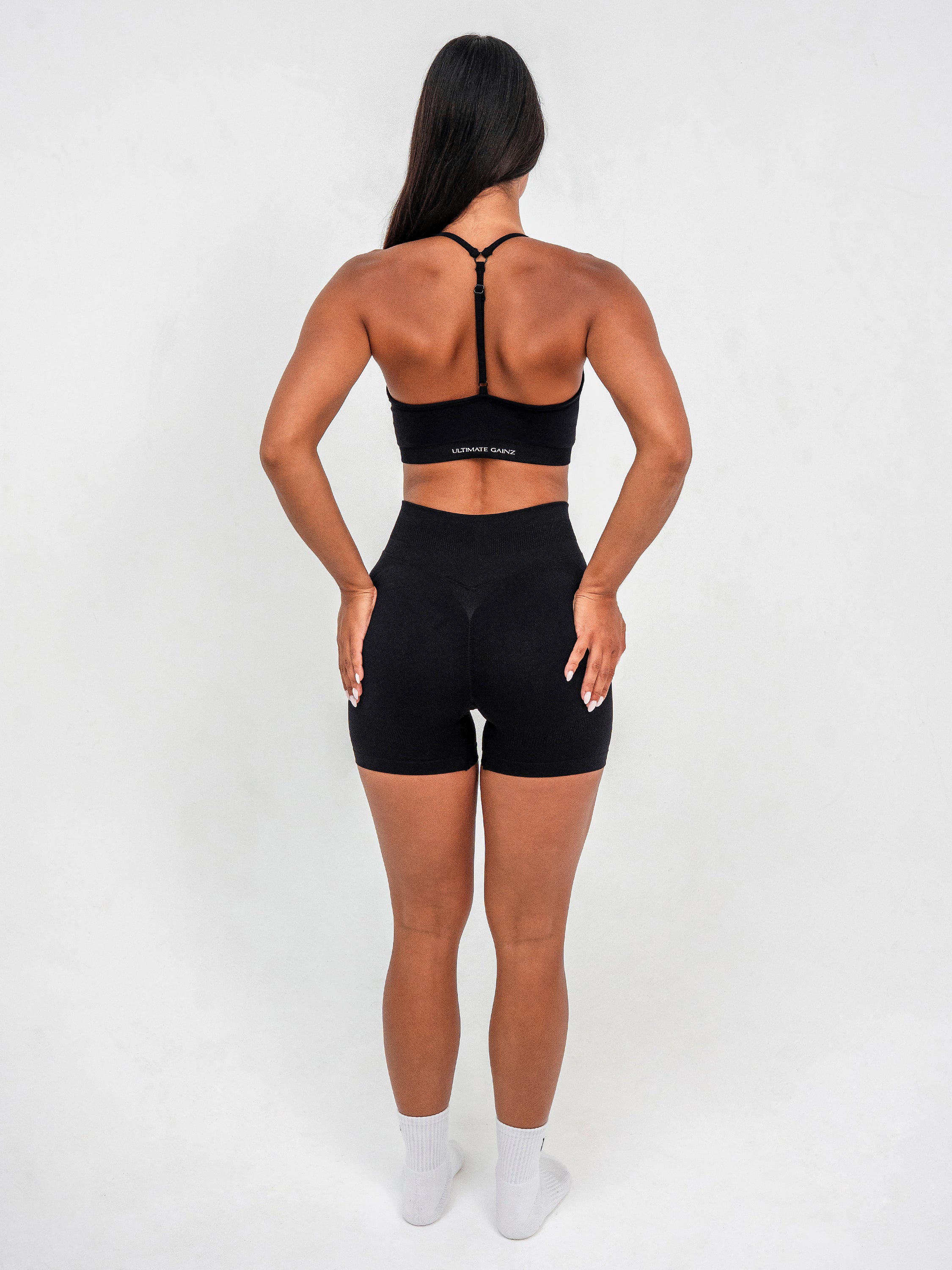 Luna | Premium Adjustable Sports Bra - Zwart