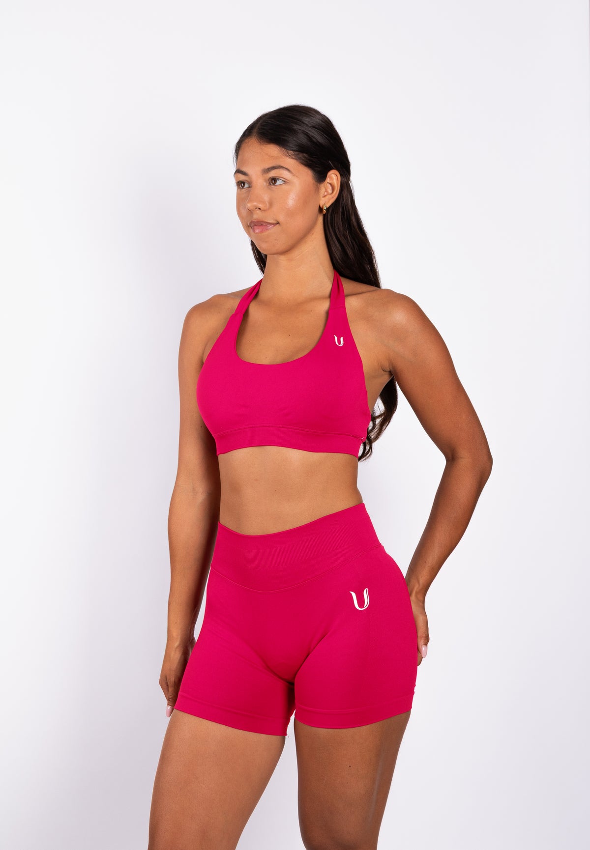 Beau | Premium High Performance Scrunch Short - Framboos