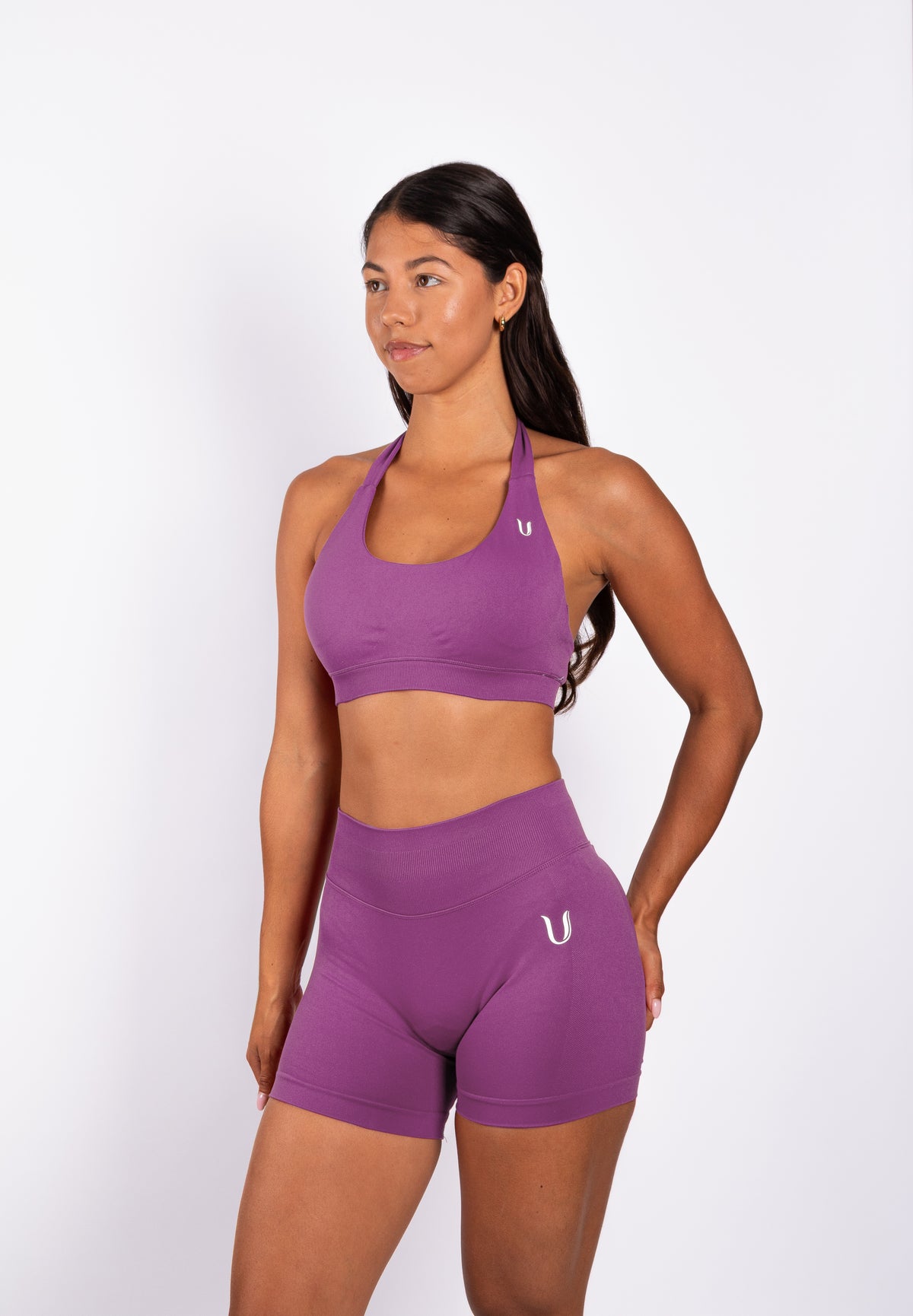 Beau | Premium High Performance Scrunch Short - Paars