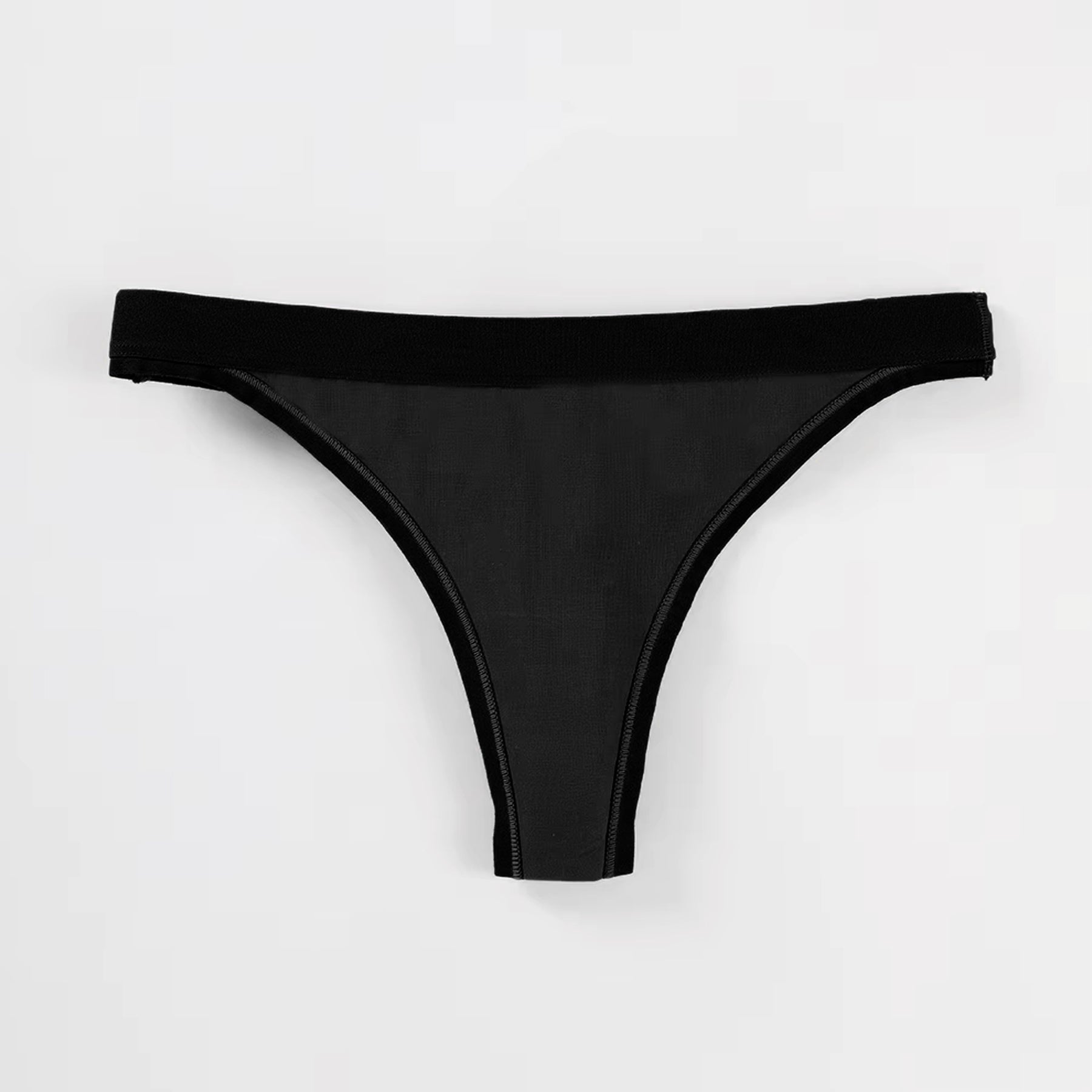 Ultimate Gainz Seamless Thong - Zwart - afbeelding 3