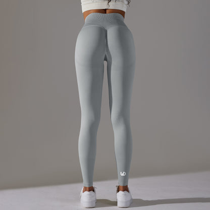 Celine | High Waist Scrunch Leggings - Grau