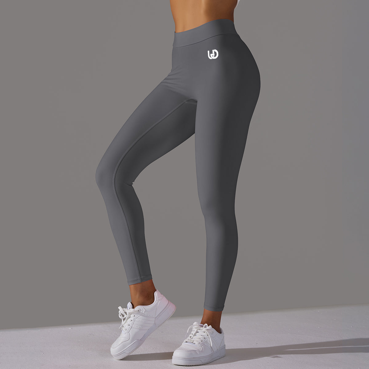 Emma | Legging Extra Scrunch - Donkergrijs