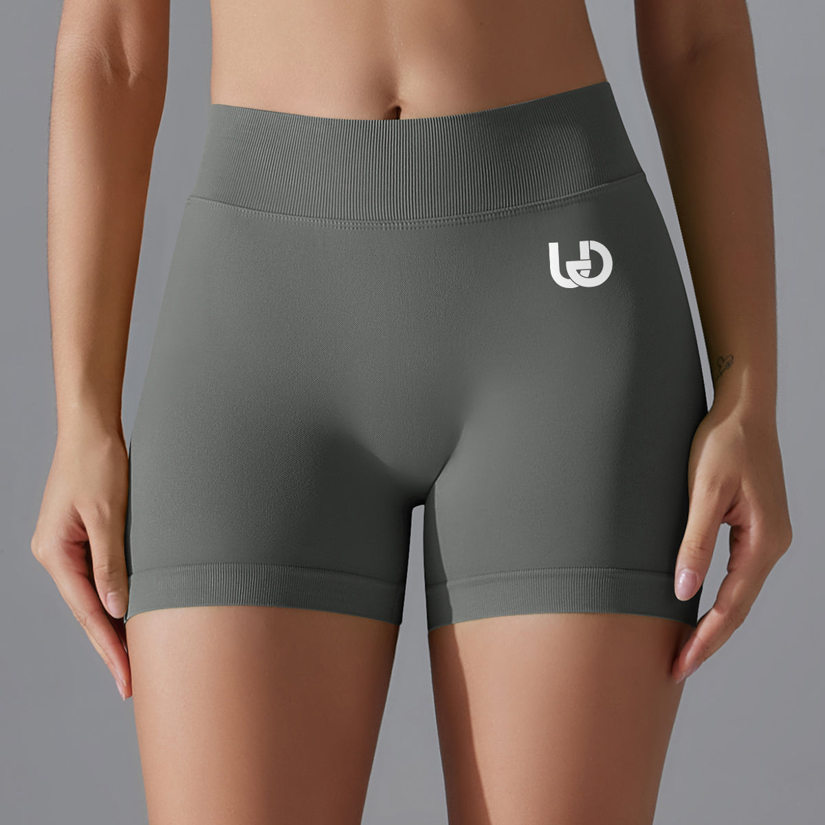 Mila V2 | Scrunch Sport Short - ﻿﻿Gris﻿