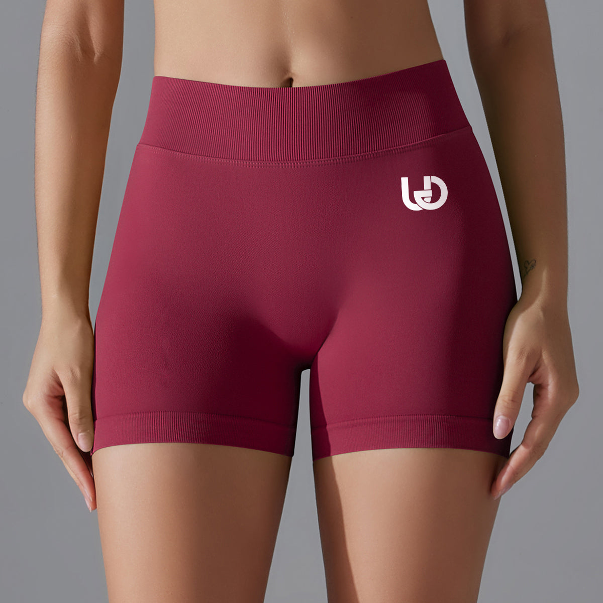 Mila V2 | Scrunch Sportshort - ﻿Rot