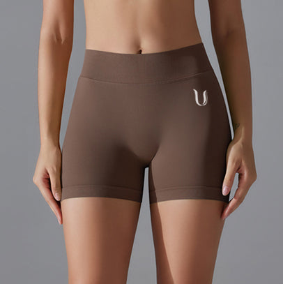 Mila V2 | Scrunch Sport Short - Marrón