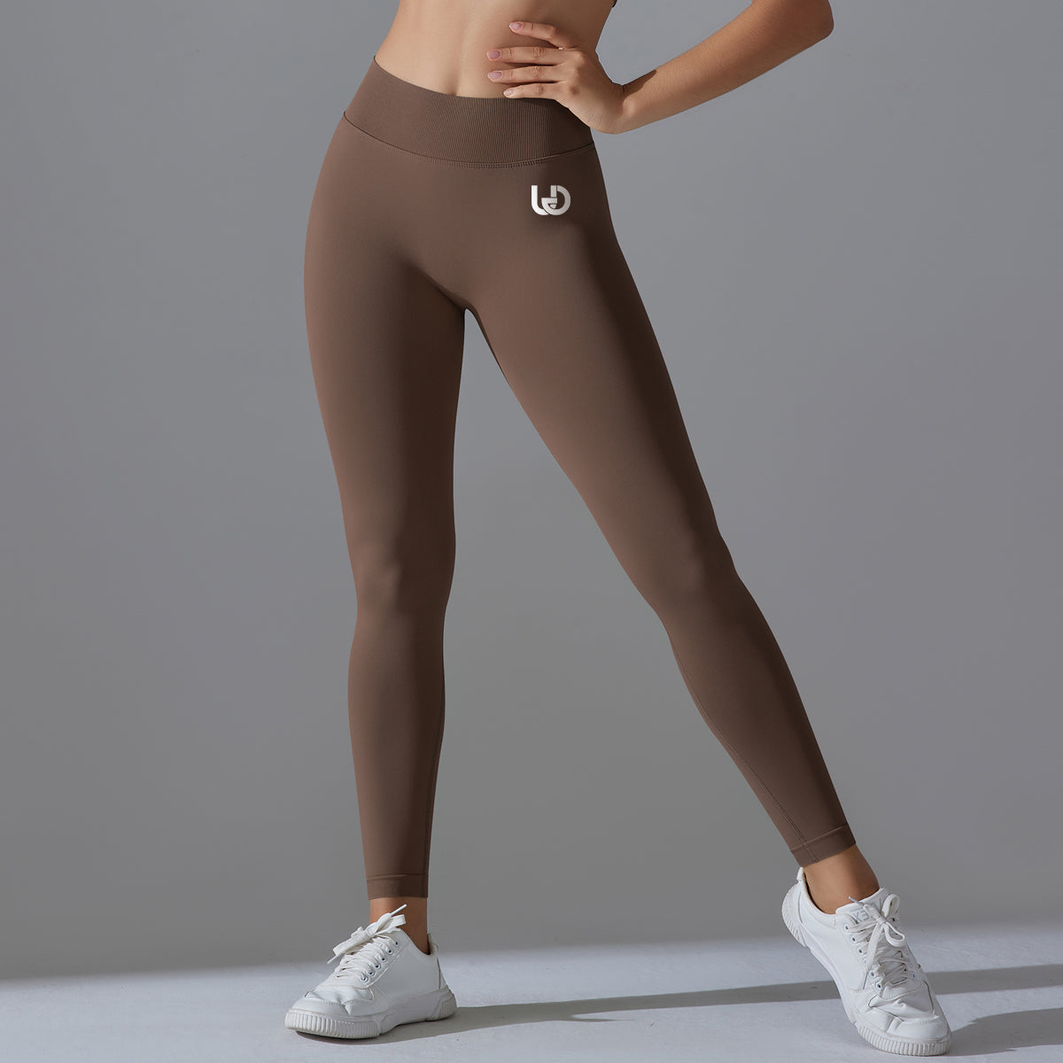 Mila V2 | Scrunch Sport Legging - Marrón﻿