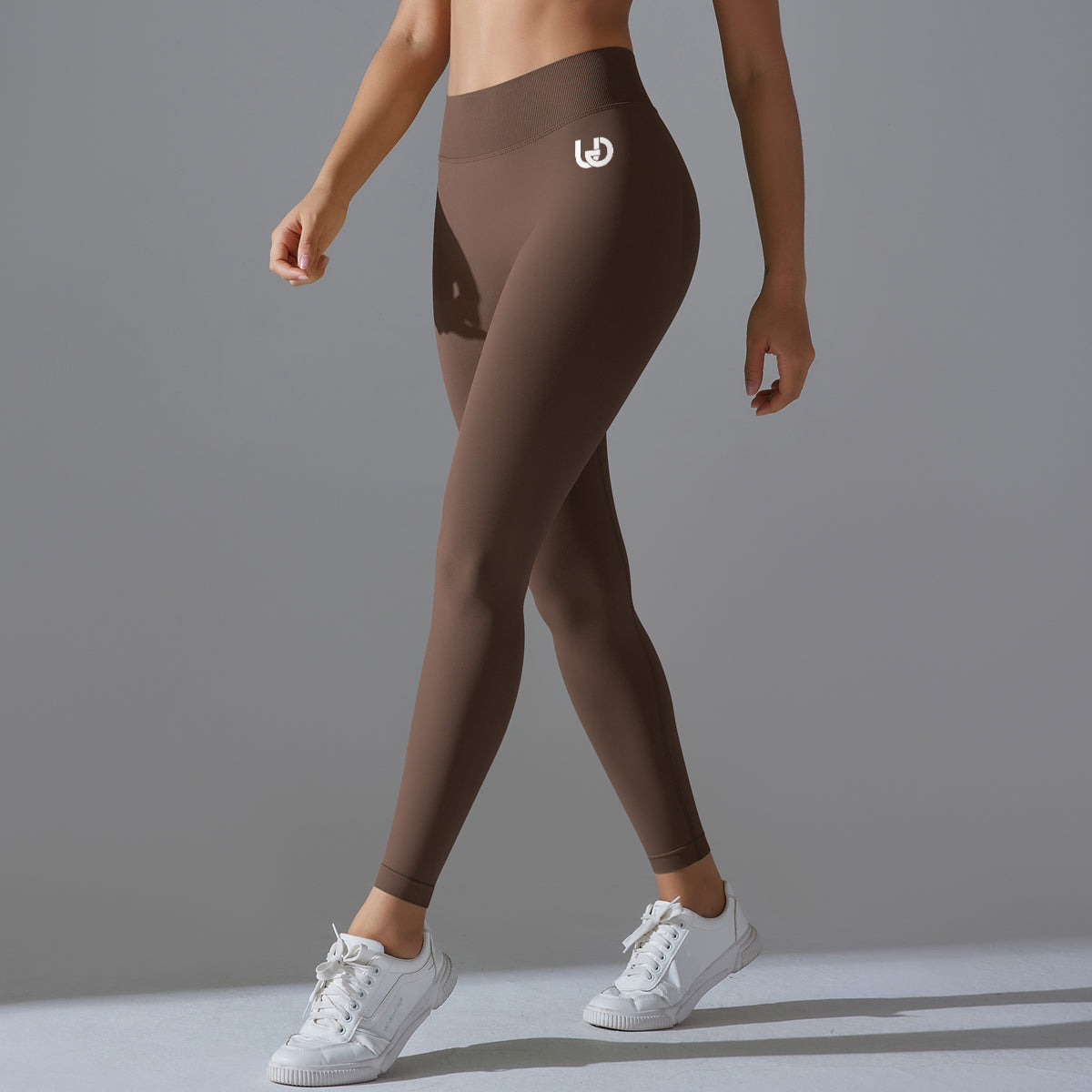 Mila V2 | Scrunch Sport Legging - Marrón﻿