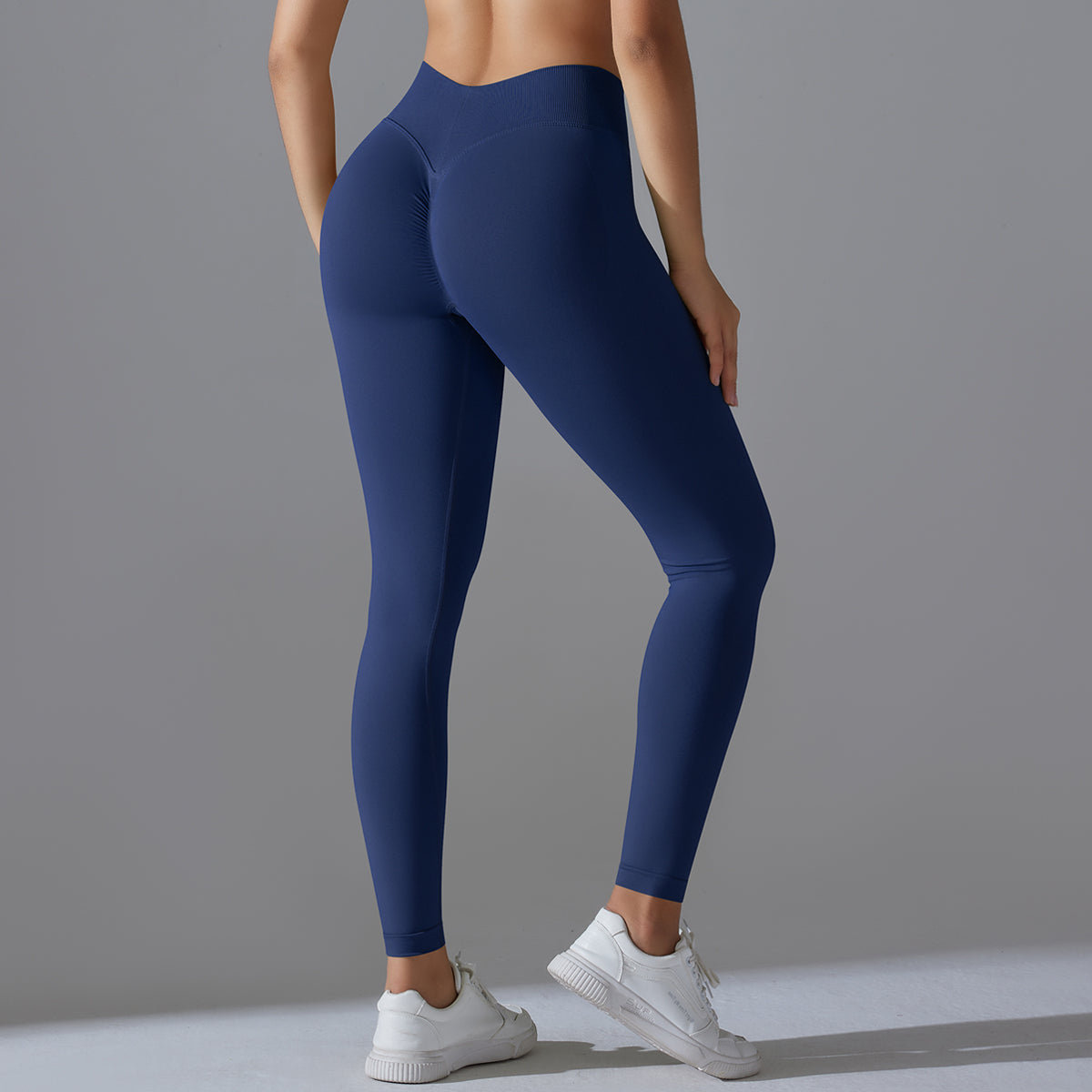 Mila V2 | Scrunch Sport Leggings - Marineblau