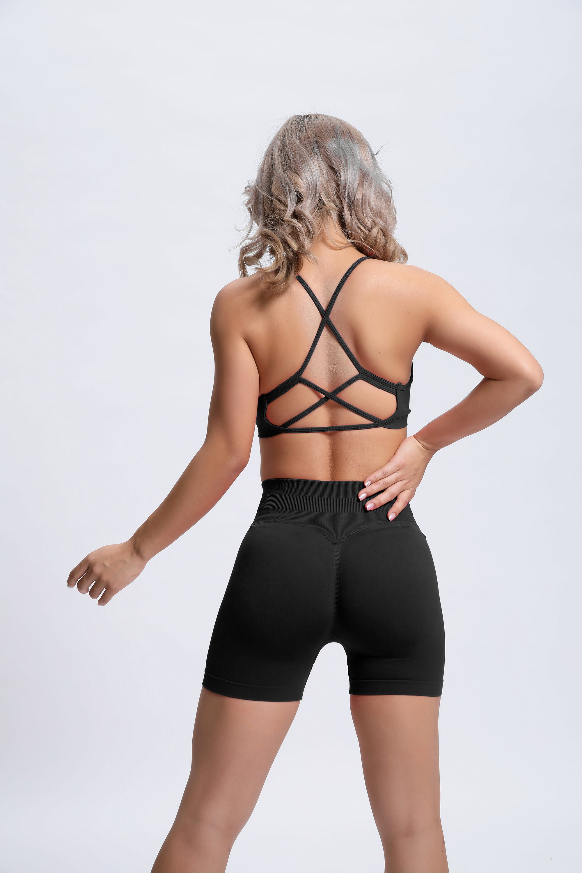 Joy | Crossback Sport-BH – Zwart