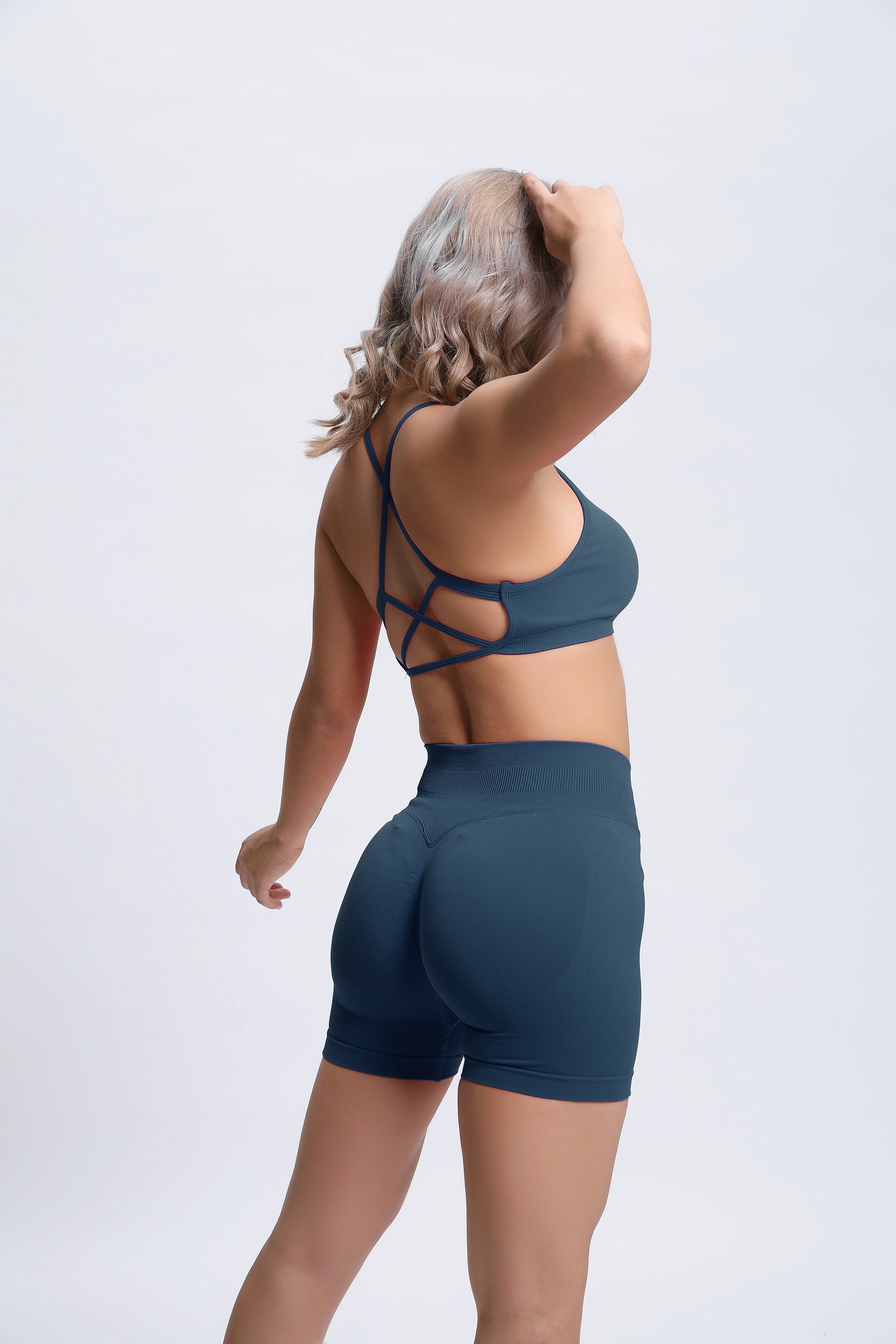 Joy | Crossback Sport-BH – Donkerblauw