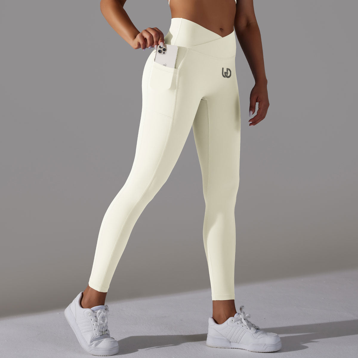 Mila | Legging Wit - Ultimate Gainz