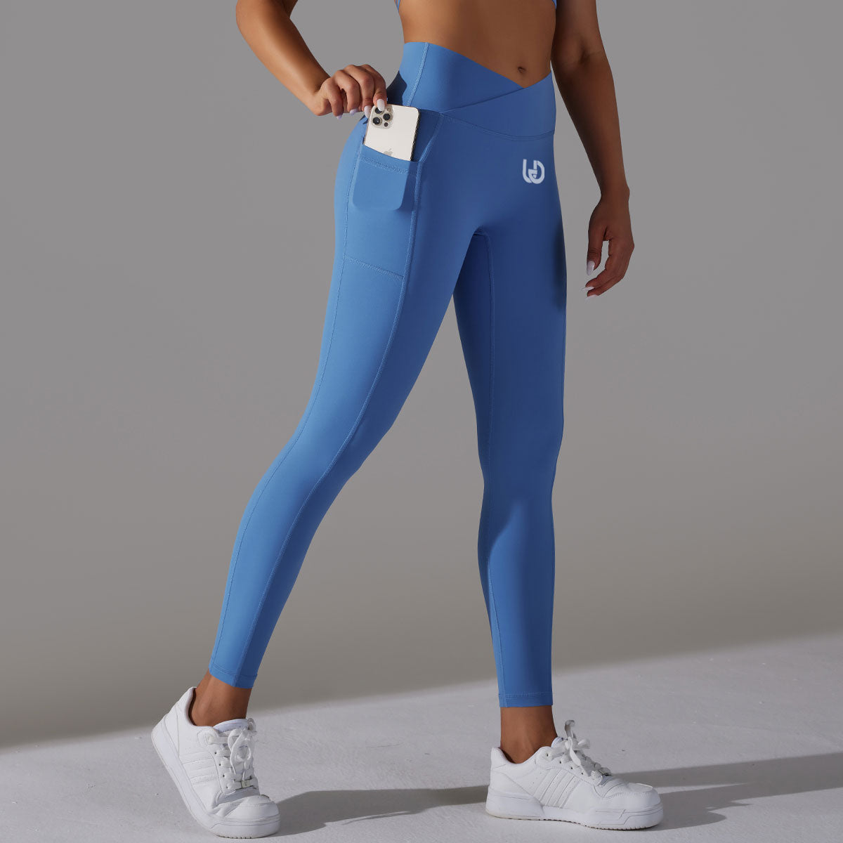 Mila | Legging Top Set - Blau