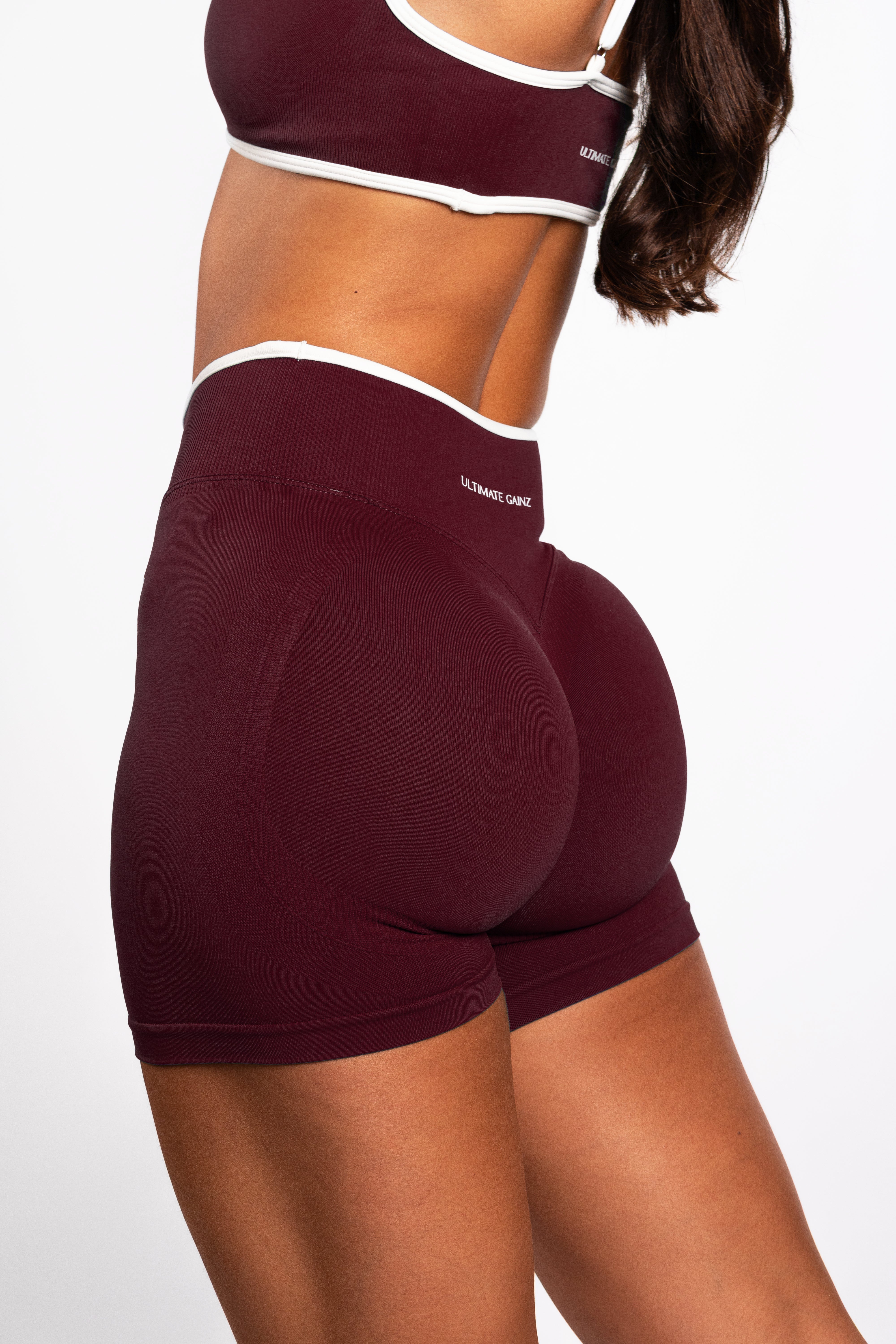 Ivy | Seamless Short – Bordeaux