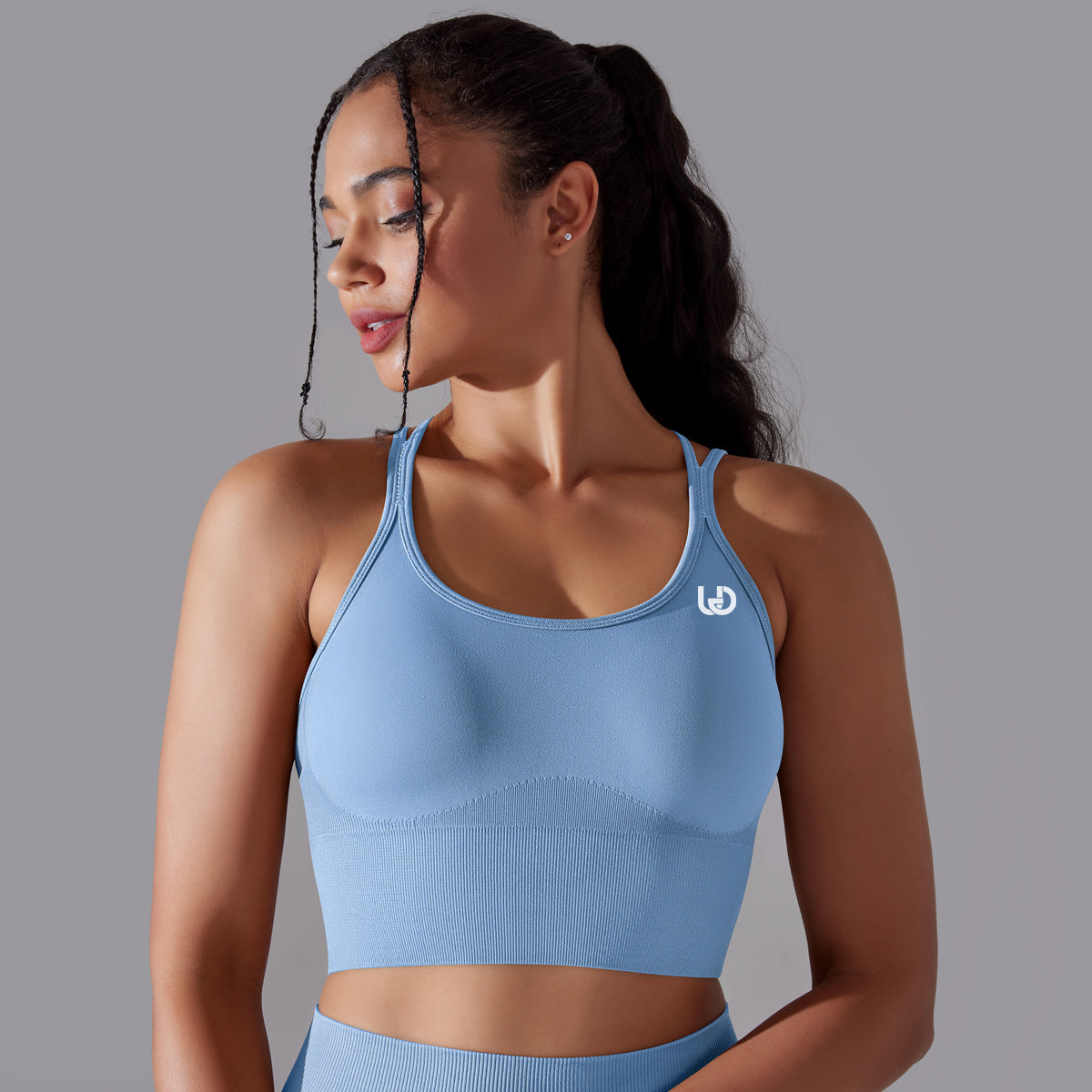 Daisy | Strap Sport Bra - Hemelsblauw