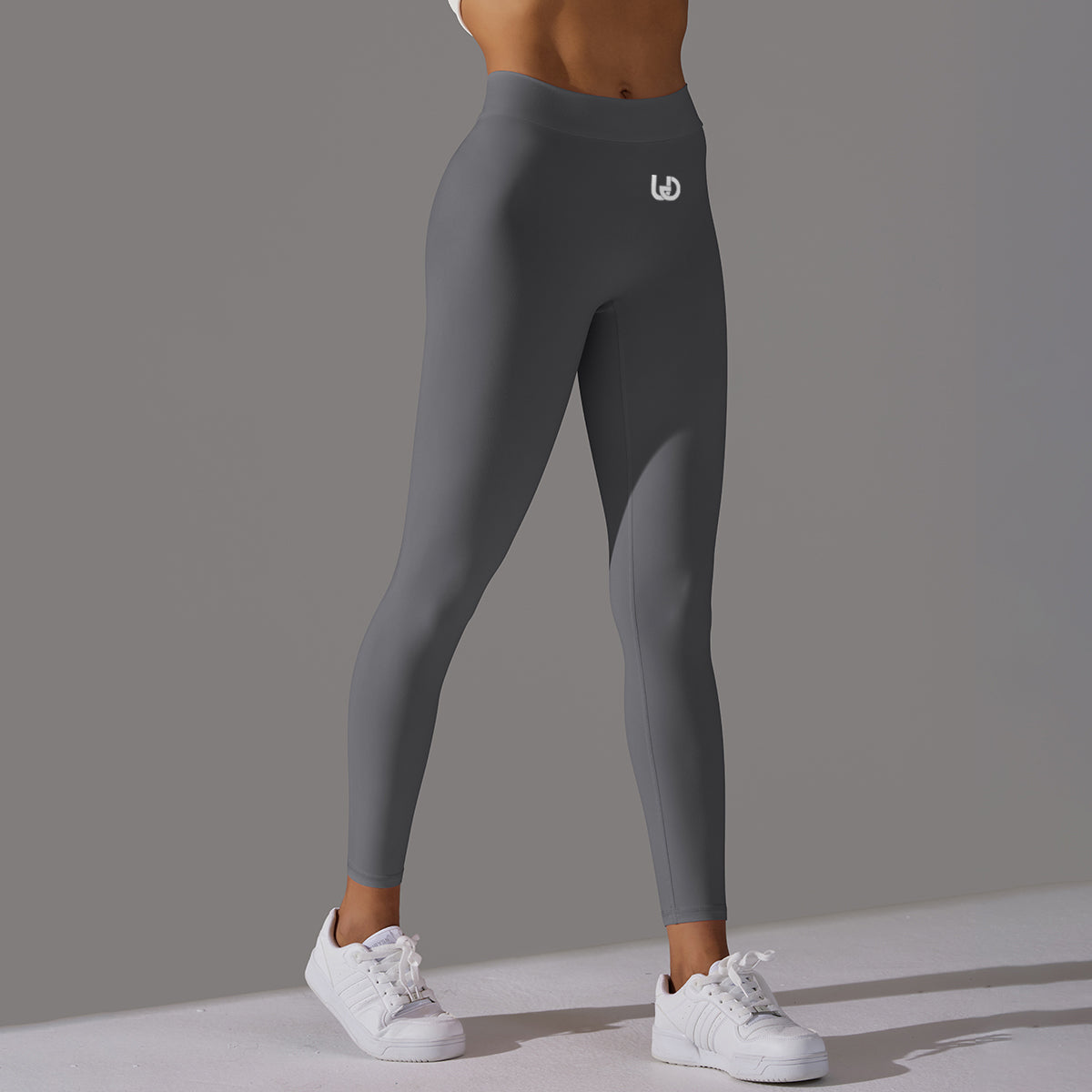 Emma | Legging Extra Scrunch - Donkergrijs