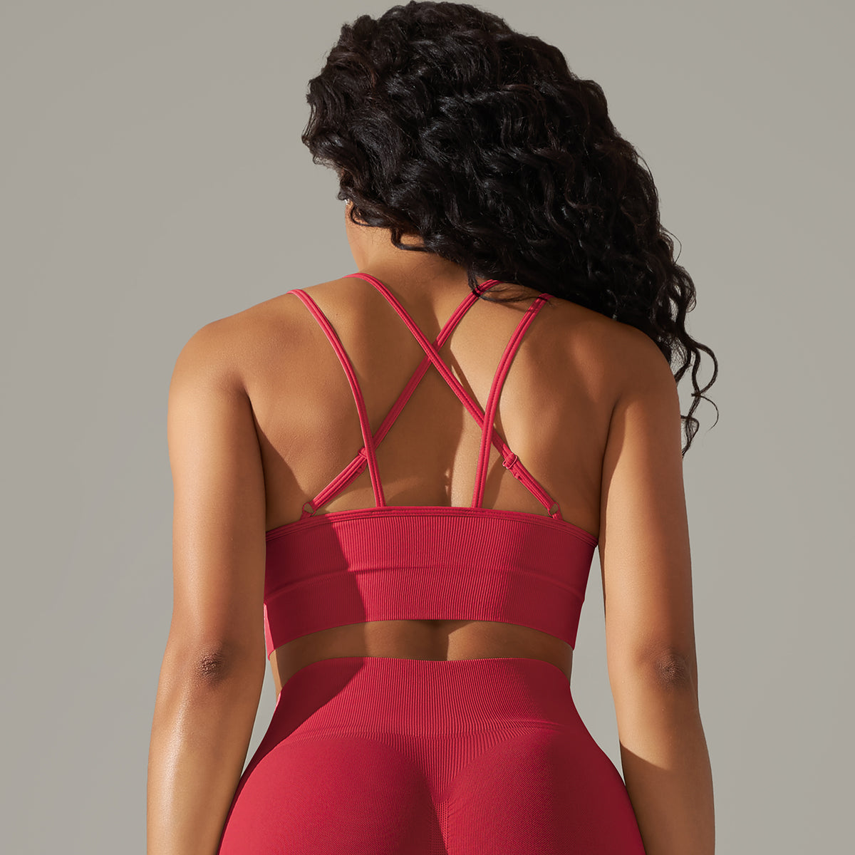 Liv | FlexCross Bra - Red