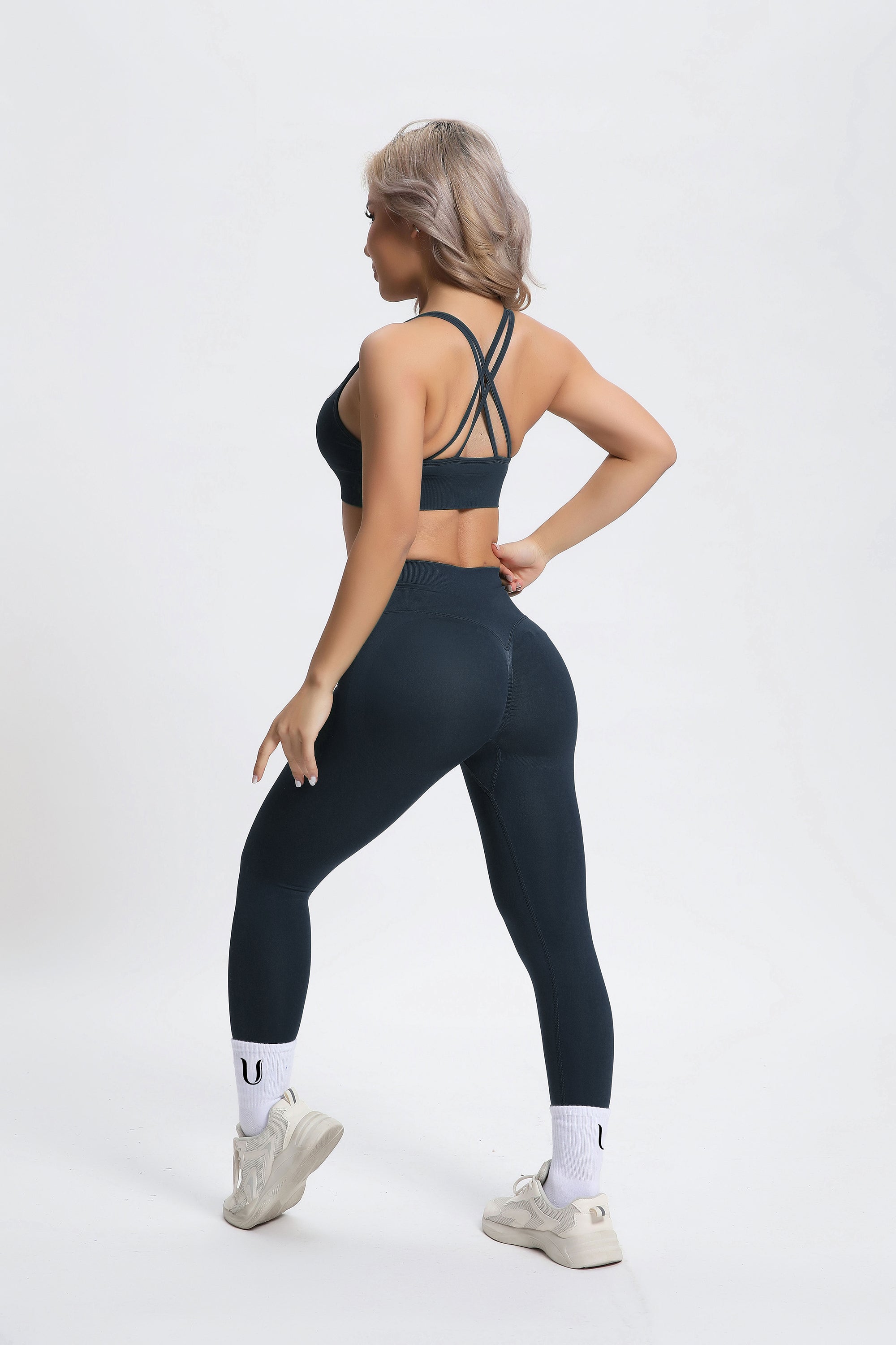 Olivia | Naadloze Power Legging - Donkerblauw