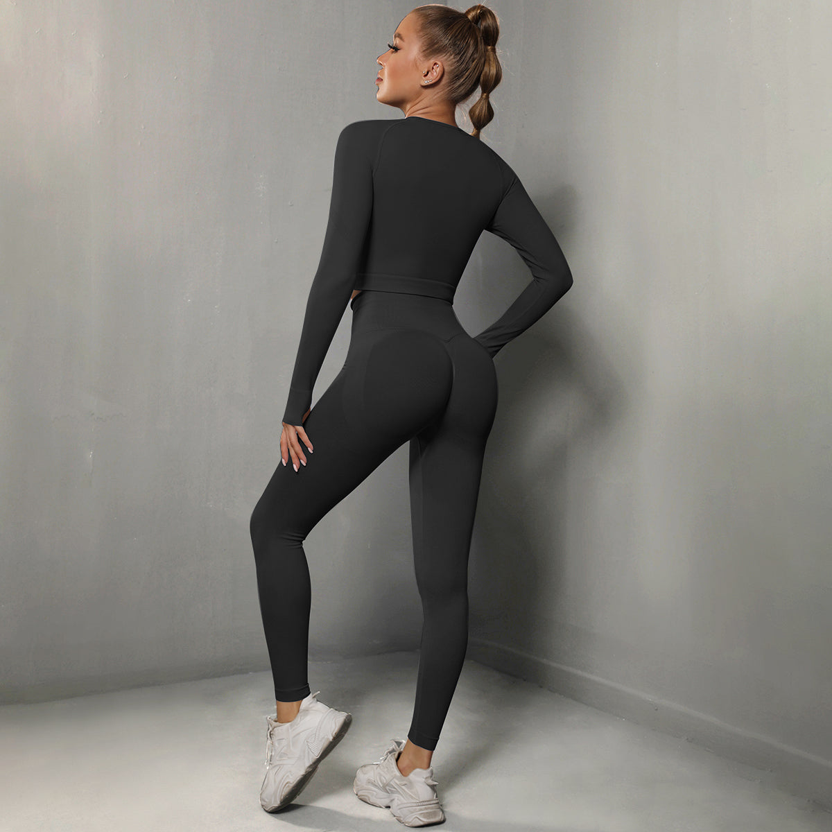 Menore Dames yoga-beha & leggings broek trainingspak hoge taille Menore Dames yoga-beha & leggings broek trainingspak hoge taille