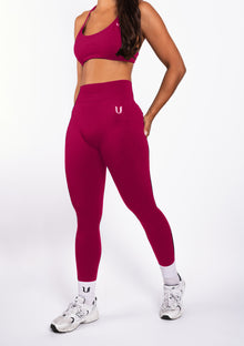 Nova | Seamless Shape Legging – Framboos - afbeelding 3