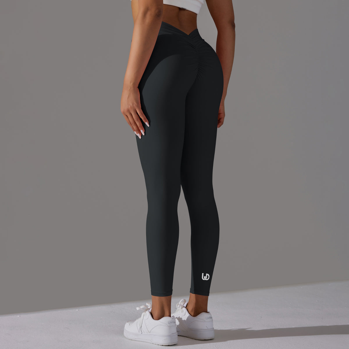 Emma | Legging Extra Repli - Noir