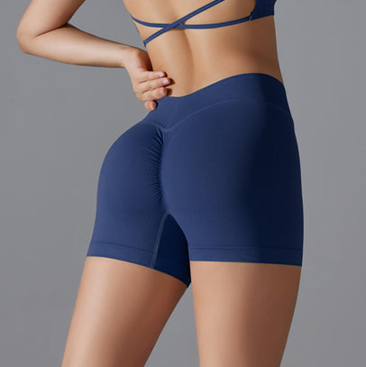 Mila V2 | Scrunch Sport Short - ﻿Azul marino