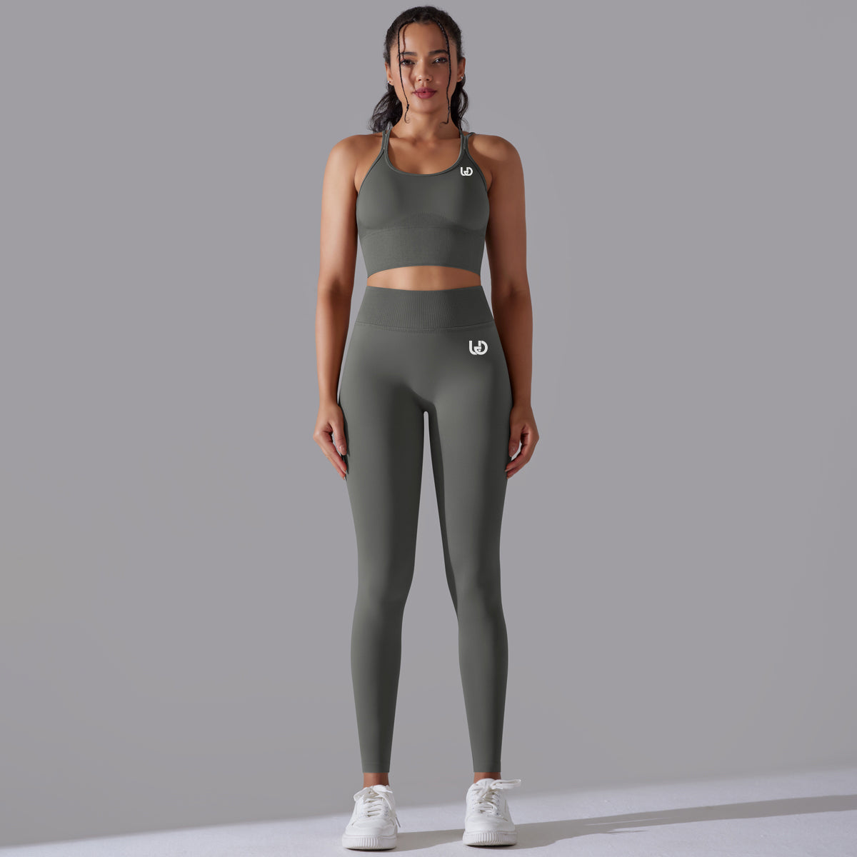 Daisy | Legging - Top Set - DarkGrey