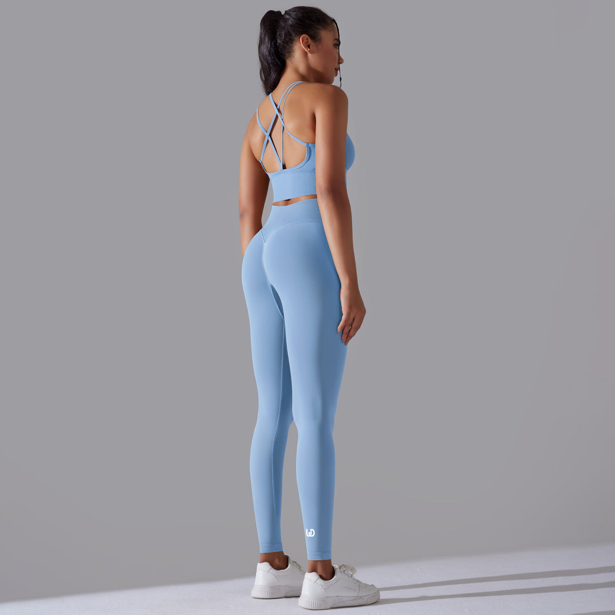 Daisy | Leggings - Himmelblau