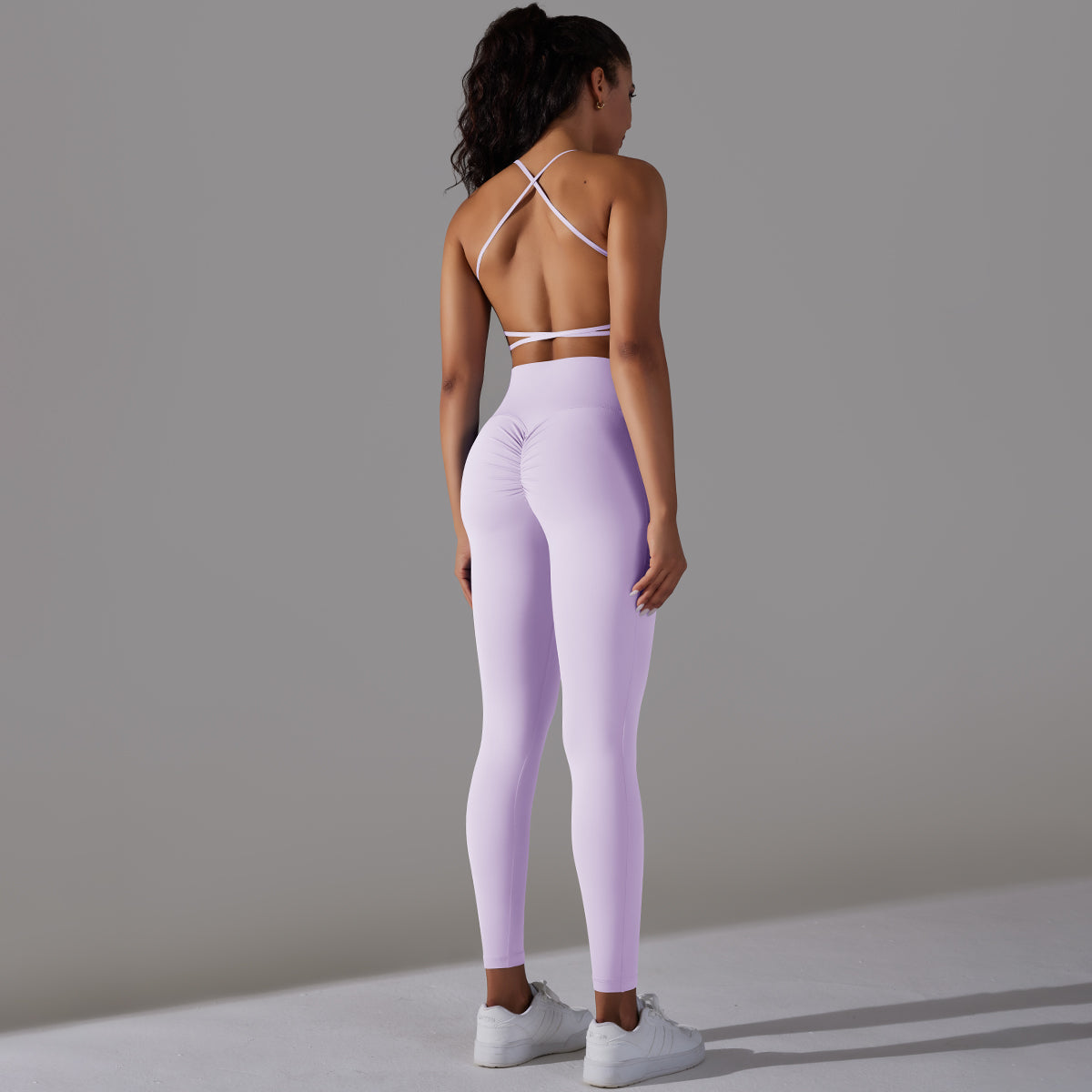 Mila | Legging-Top Set - Roze