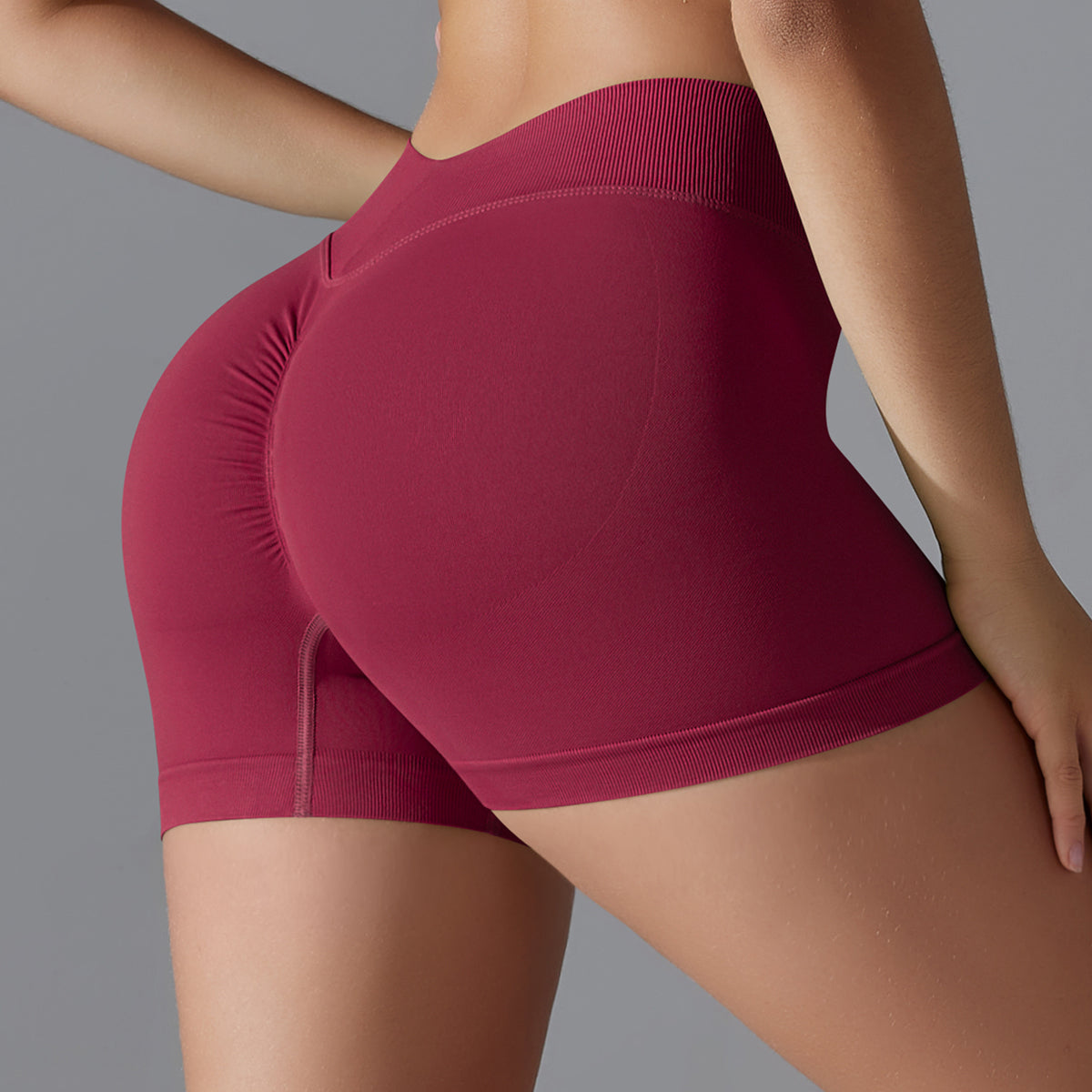 Mila V2 | Scrunch Sport Short - ﻿﻿﻿Rojo﻿﻿﻿