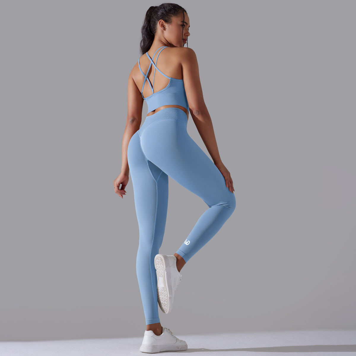 Daisy | Legging Top Set - Hemelsblauw