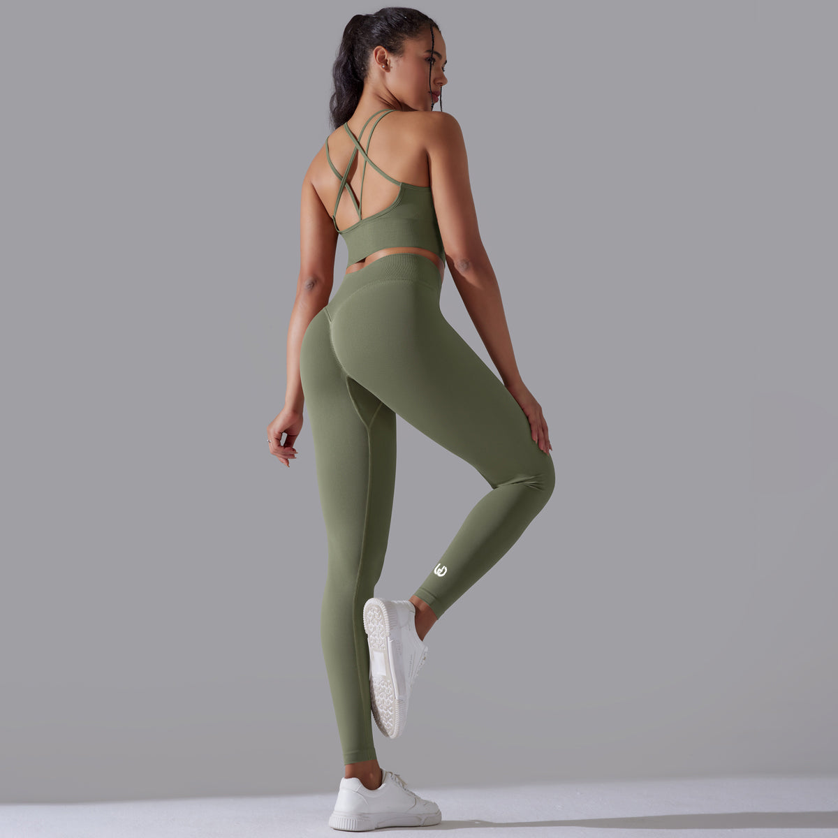 Daisy | Legging Top Set - Grün