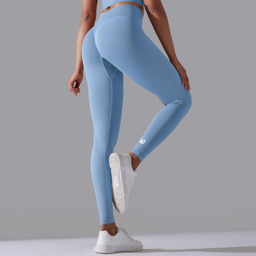 Daisy | Leggings - Himmelblau