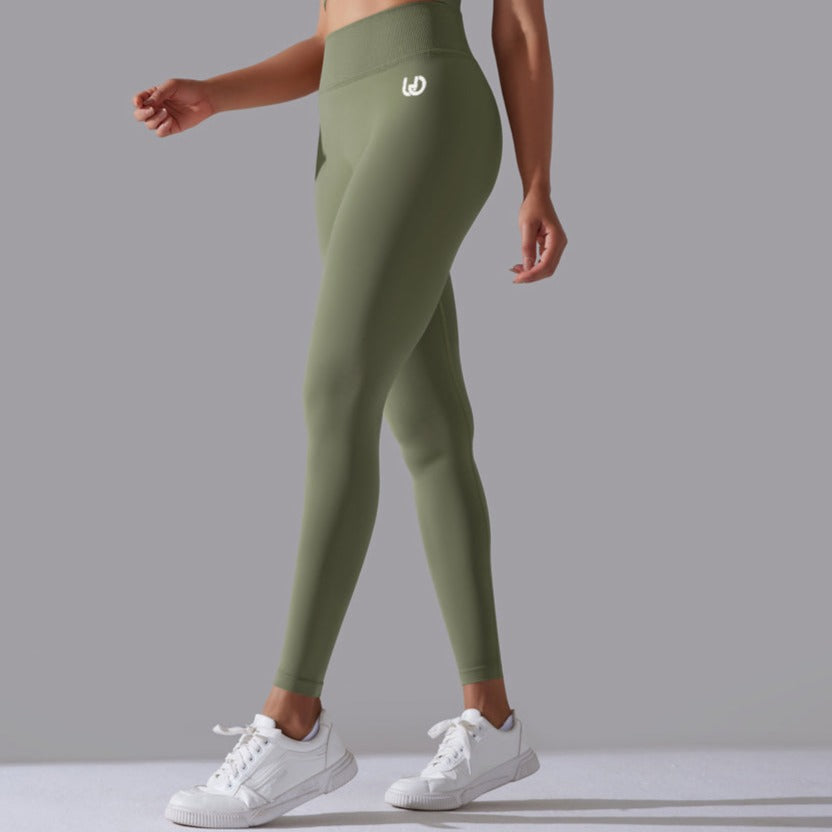 Daisy | Leggings - GrünGrau