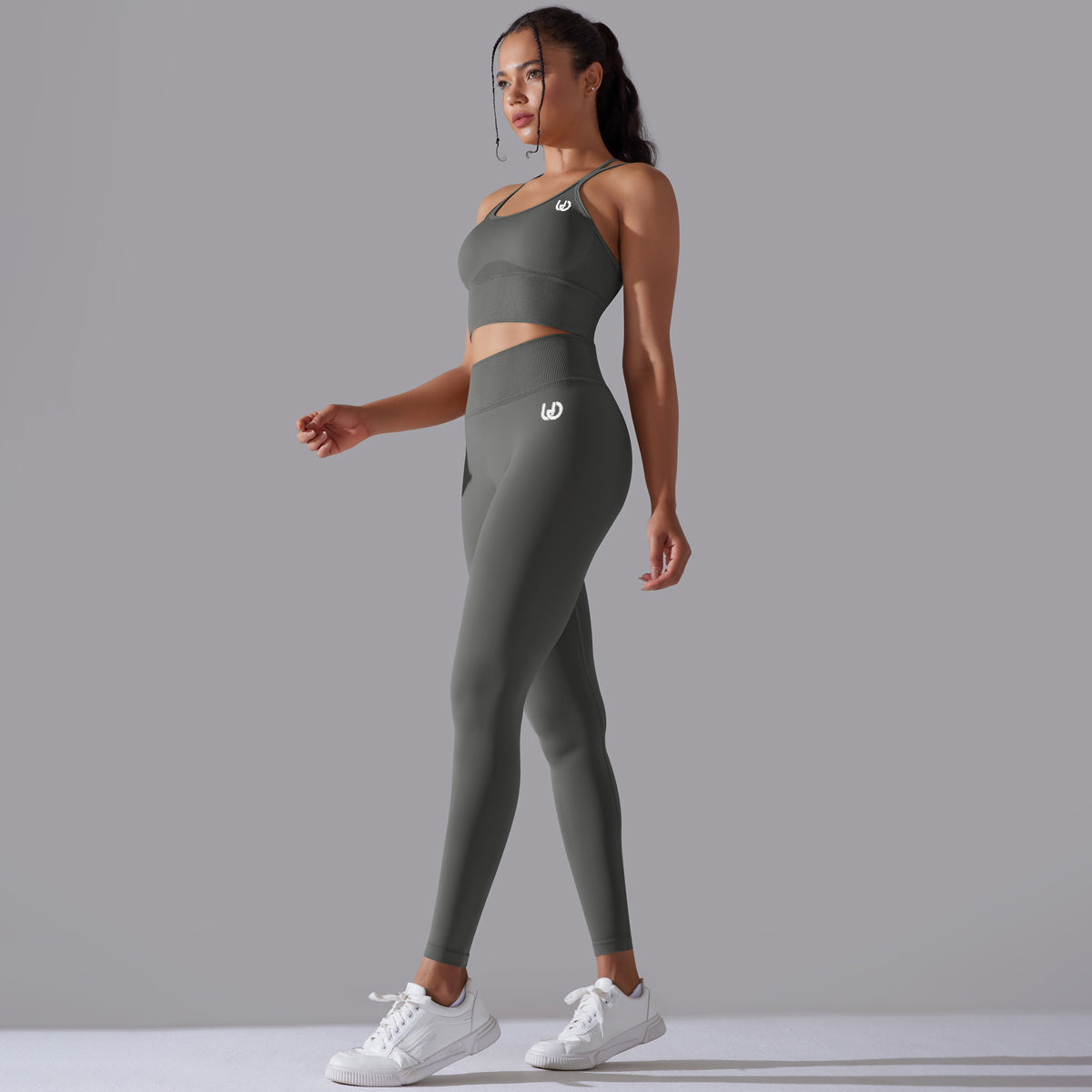 Daisy | Legging - Top Set - DarkGrey