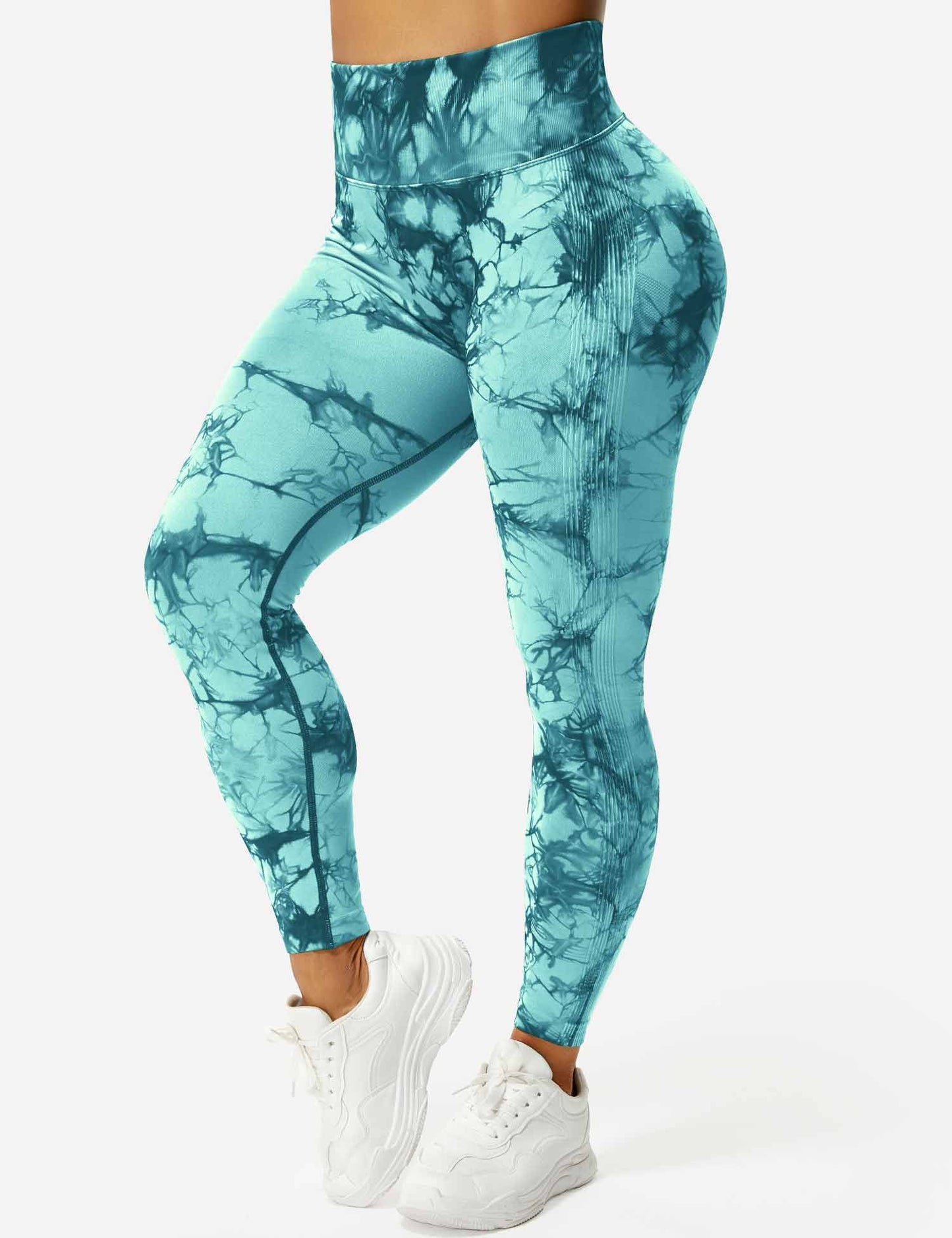  Legging Lichtgroen Blauw