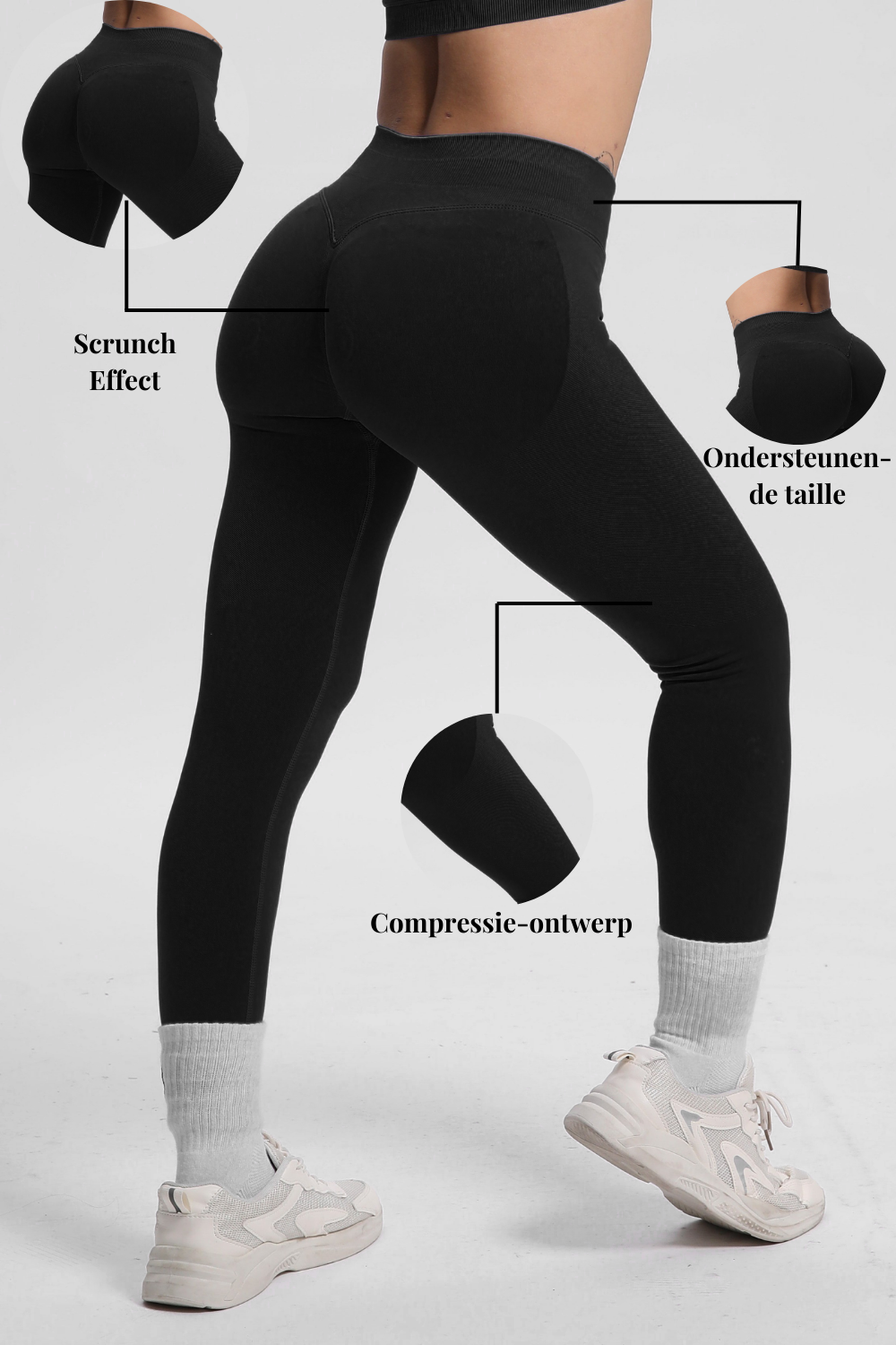 Beau | High Performance Legging - Zwart