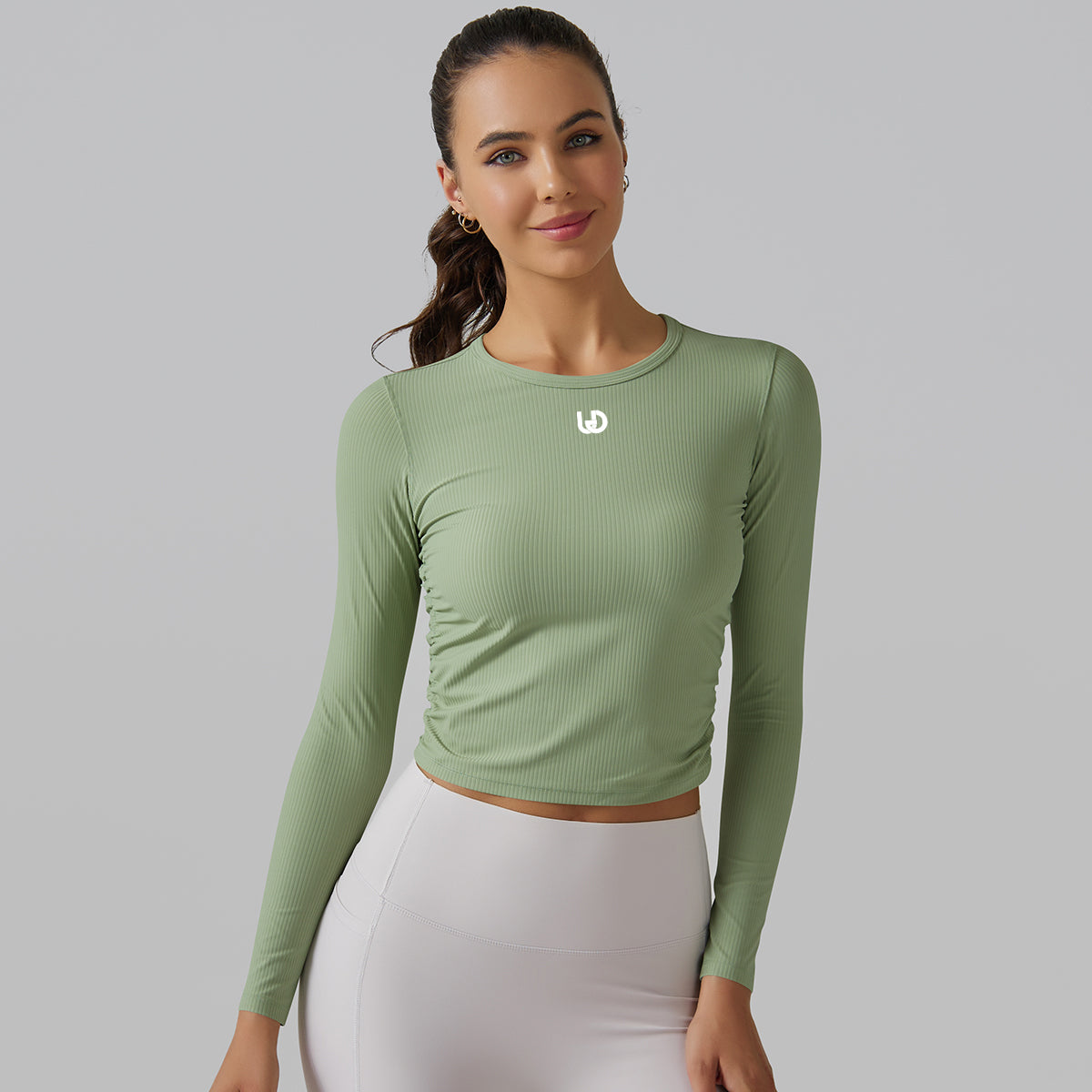 Bibi | Lange Mouwen Shirt - Groen