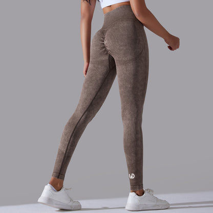 Jane | Patrones Legging Scrunch - Marrón