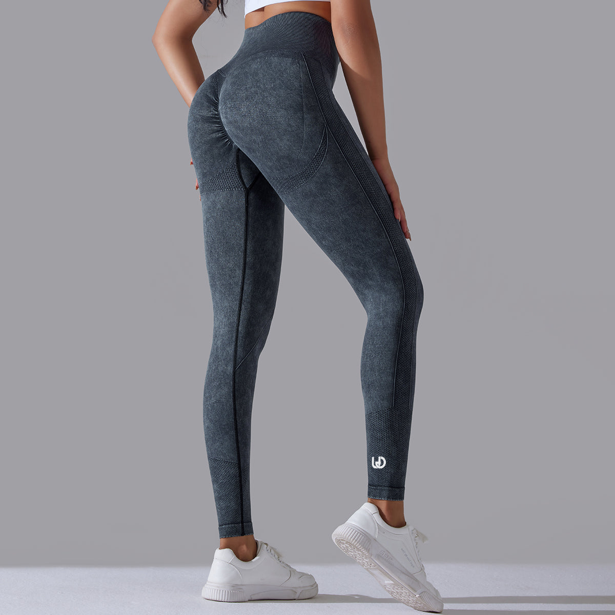 Jane | Patrones De Legging Scrunch - Negro