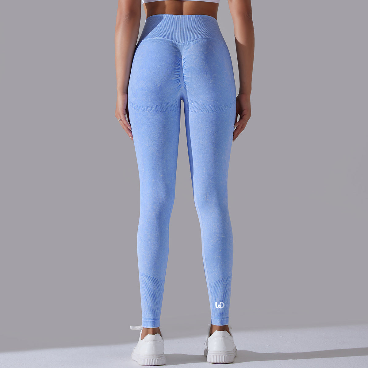 Jane | Legging Scrunch Patterns - SkyBlue