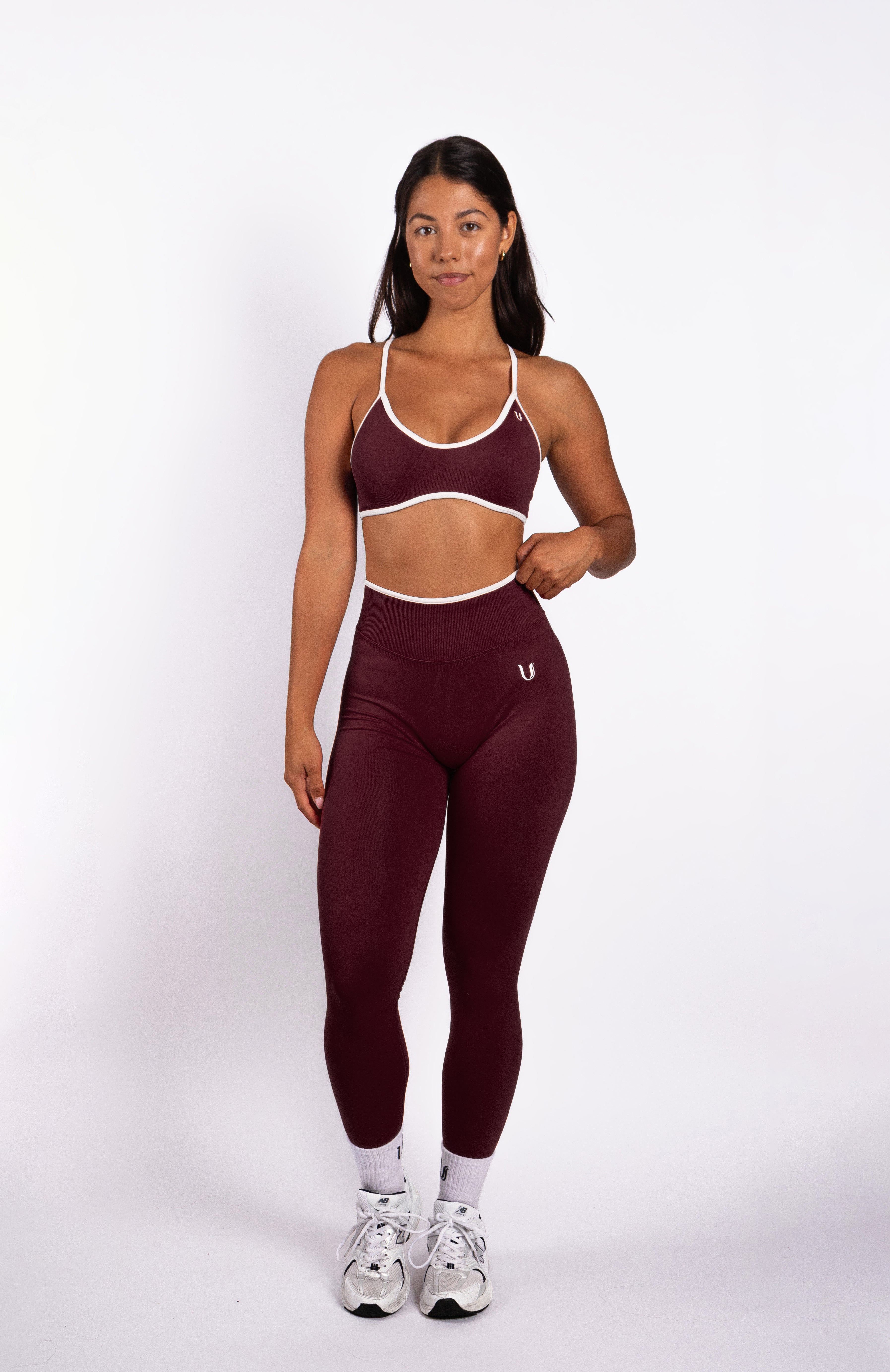 Ivy | Seamless Bra – Bordeaux